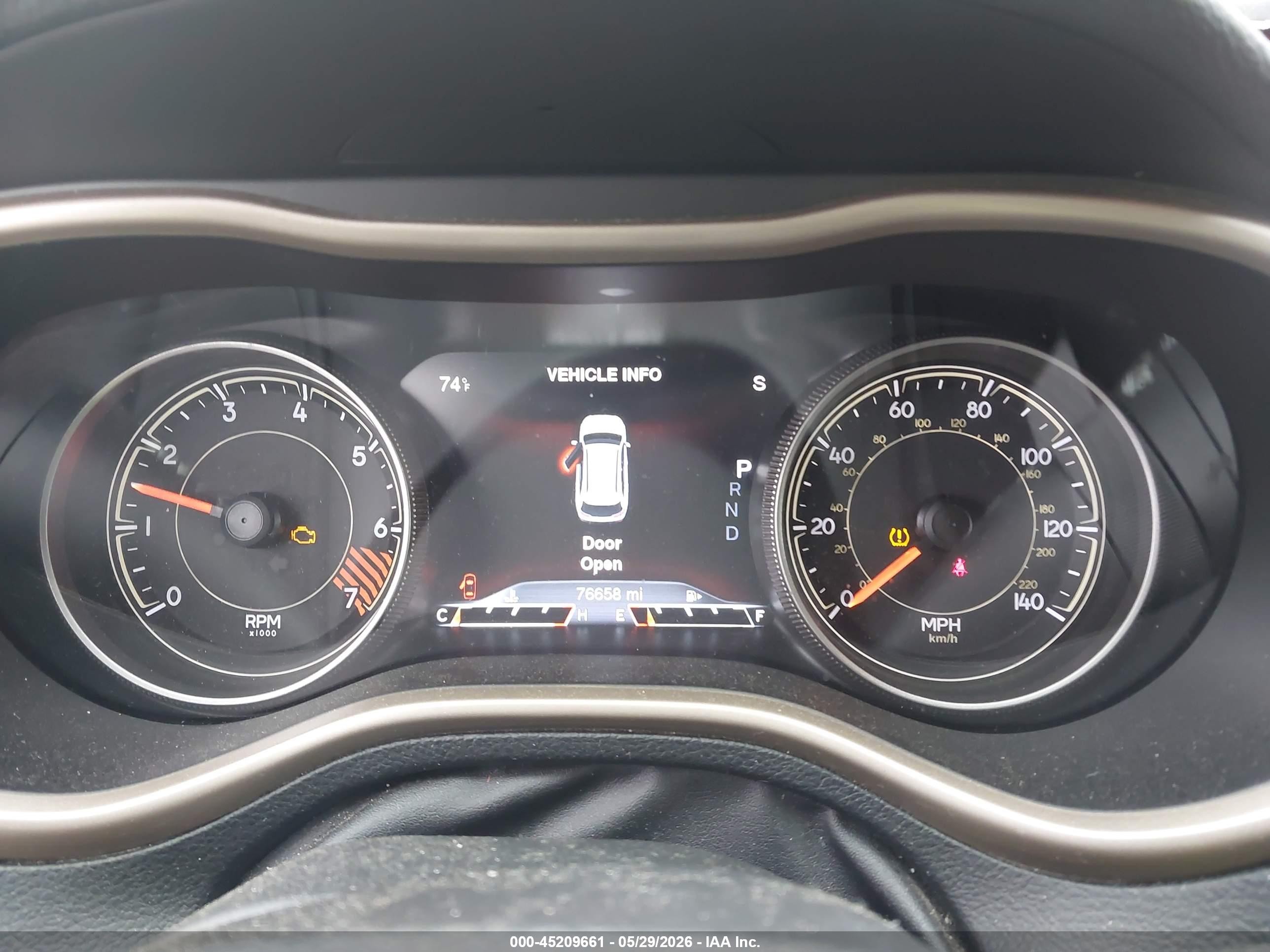 2015 Jeep Cherokee Limited Серый vin: 1C4PJLDB9FW700890