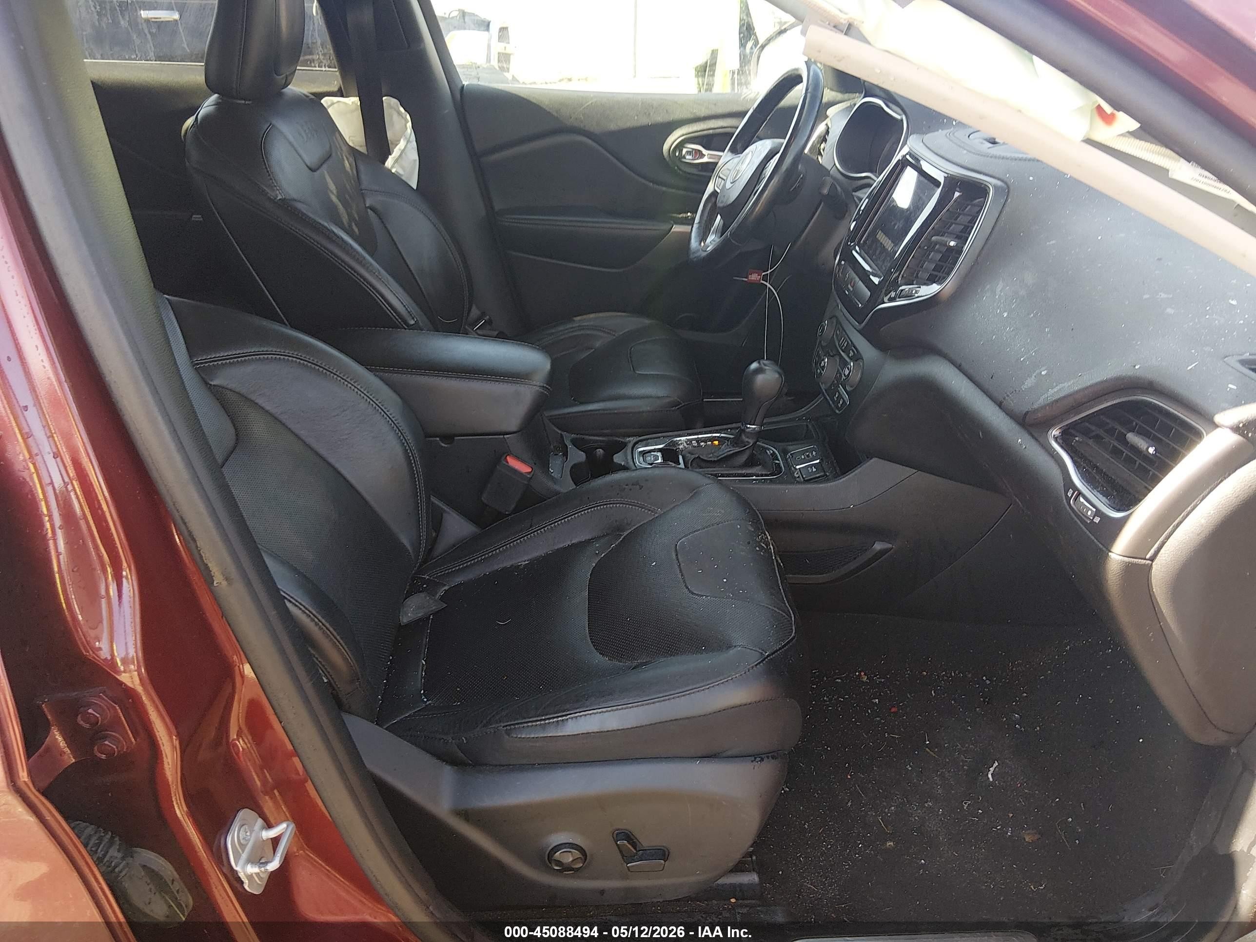 2020 Jeep Cherokee Limited Fwd Maroon vin: 1C4PJLDB9LD502981