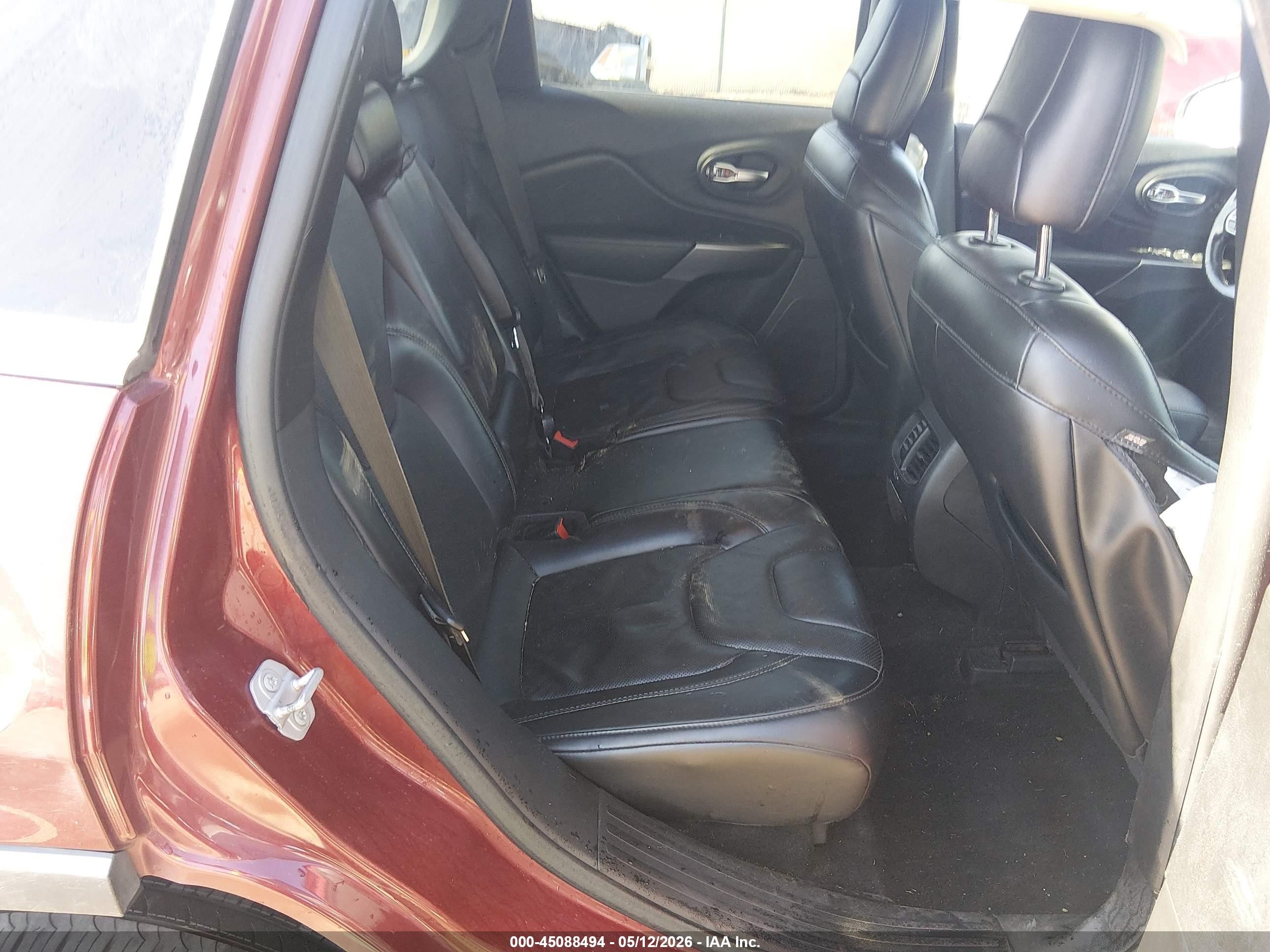 2020 Jeep Cherokee Limited Fwd Maroon vin: 1C4PJLDB9LD502981