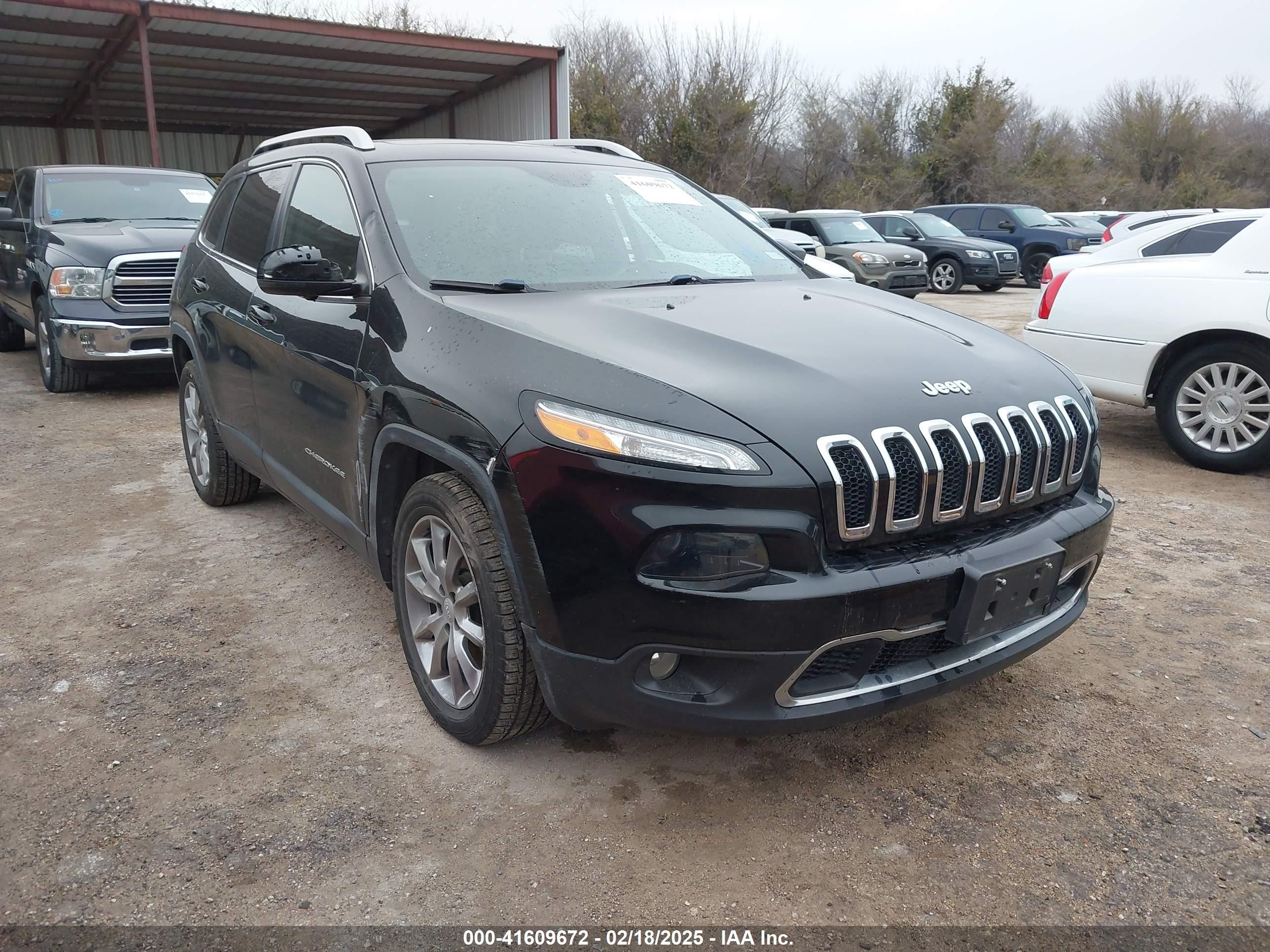 2017 Jeep Cherokee Limited Fwd Черный vin: 1C4PJLDBXHD224339