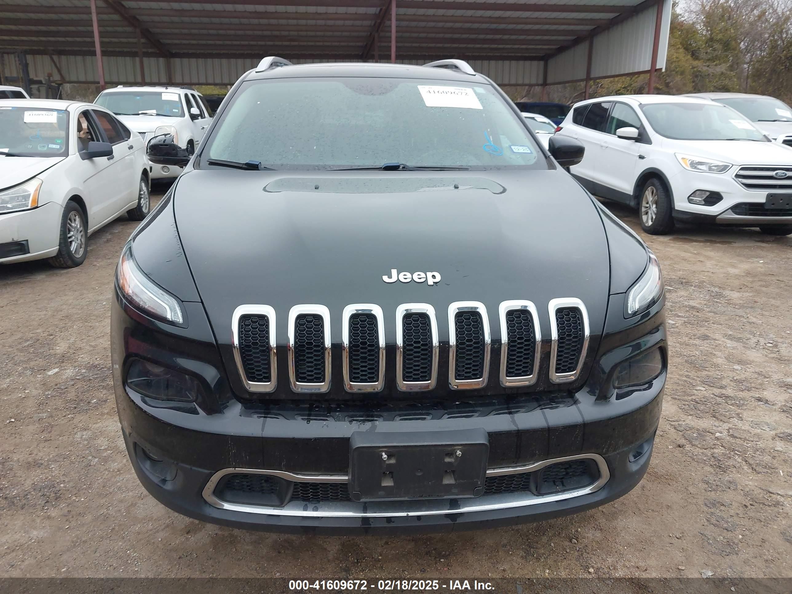 2017 Jeep Cherokee Limited Fwd Черный vin: 1C4PJLDBXHD224339