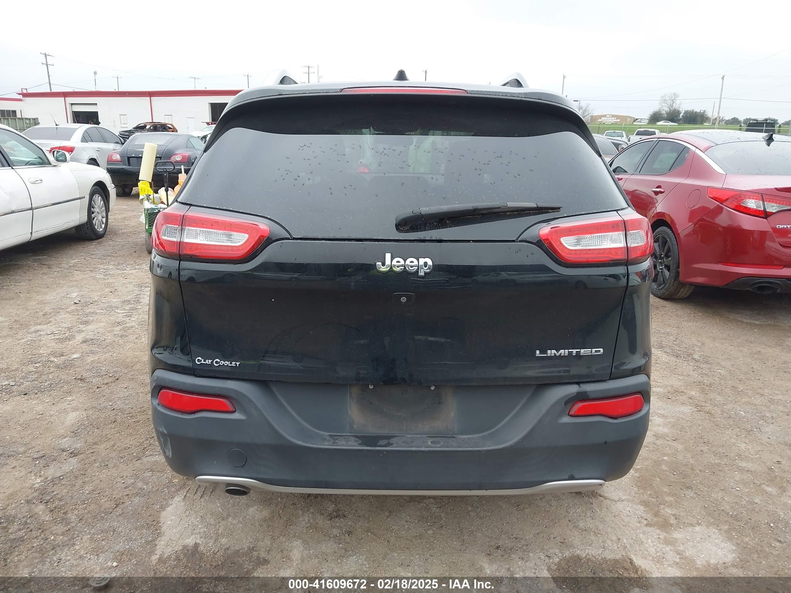 2017 Jeep Cherokee Limited Fwd Черный vin: 1C4PJLDBXHD224339