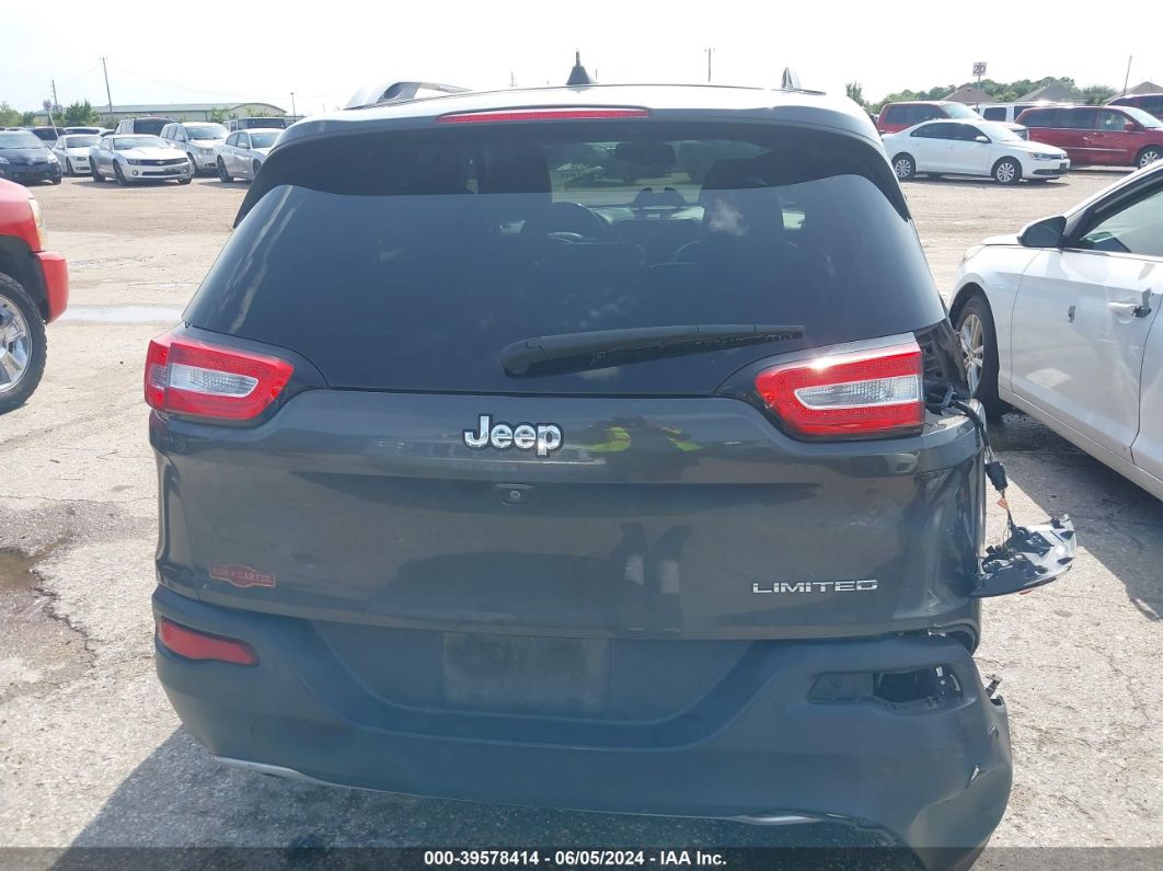 2017 Jeep Cherokee Limited Fwd Gray vin: 1C4PJLDBXHW516349