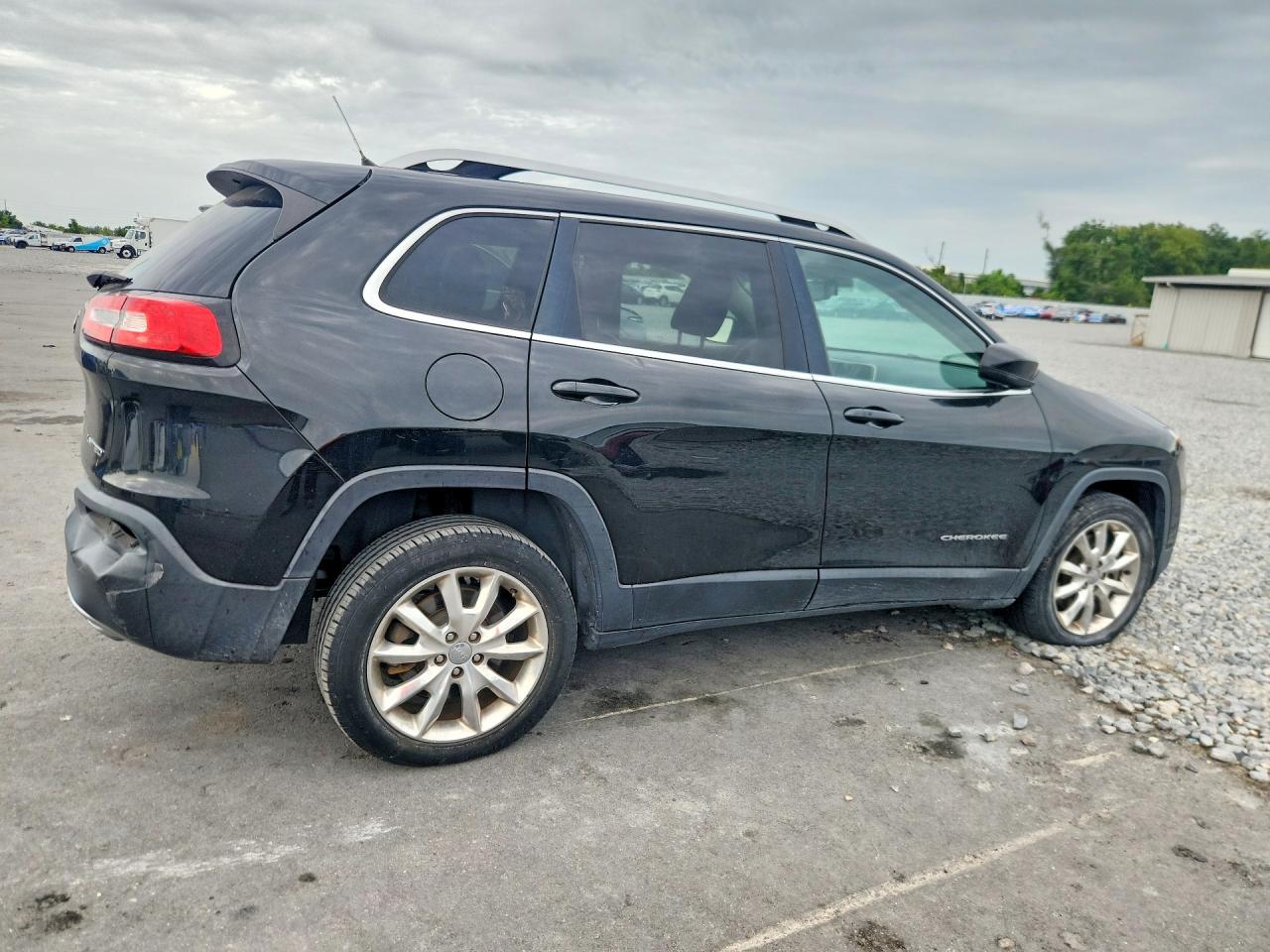 2014 Jeep Cherokee Limited Black vin: 1C4PJLDS0EW292469