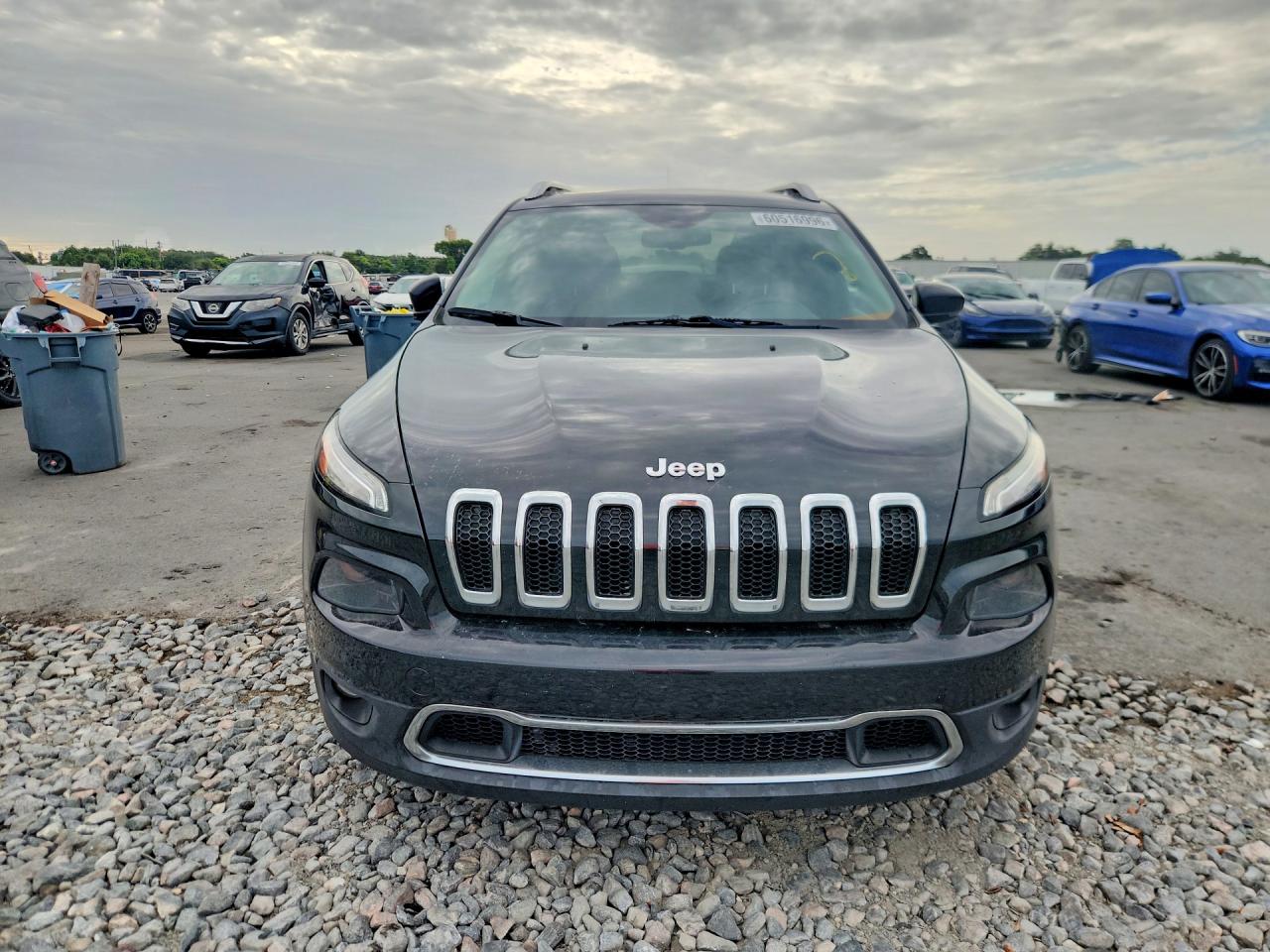 2014 Jeep Cherokee Limited Black vin: 1C4PJLDS0EW292469