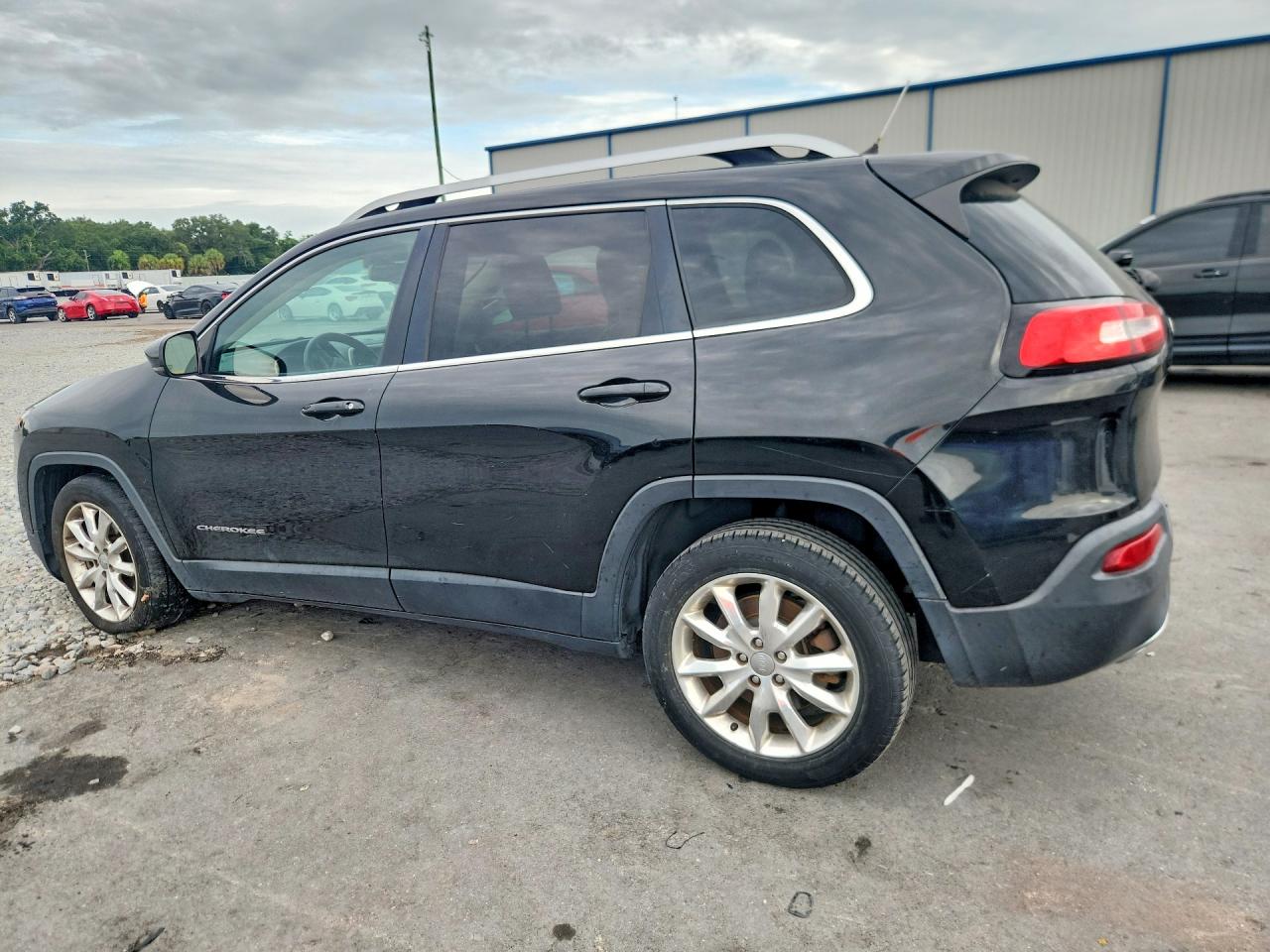 2014 Jeep Cherokee Limited Black vin: 1C4PJLDS0EW292469