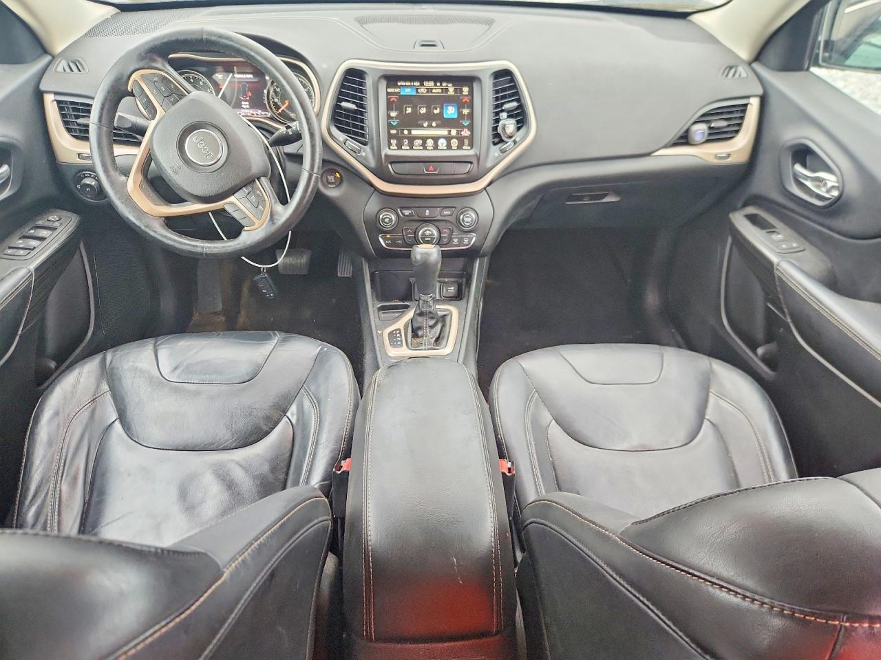2014 Jeep Cherokee Limited Black vin: 1C4PJLDS0EW292469