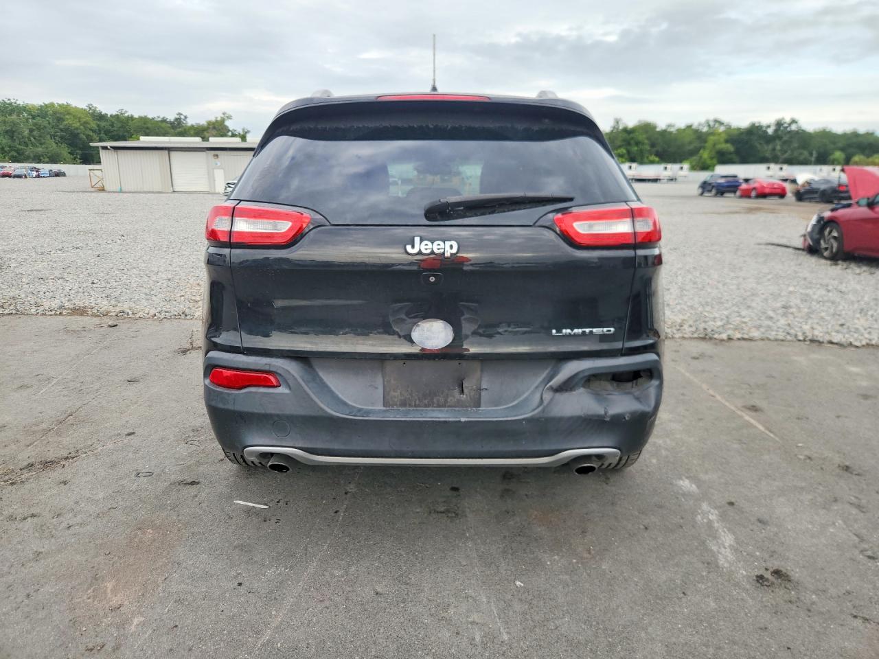 2014 Jeep Cherokee Limited Black vin: 1C4PJLDS0EW292469