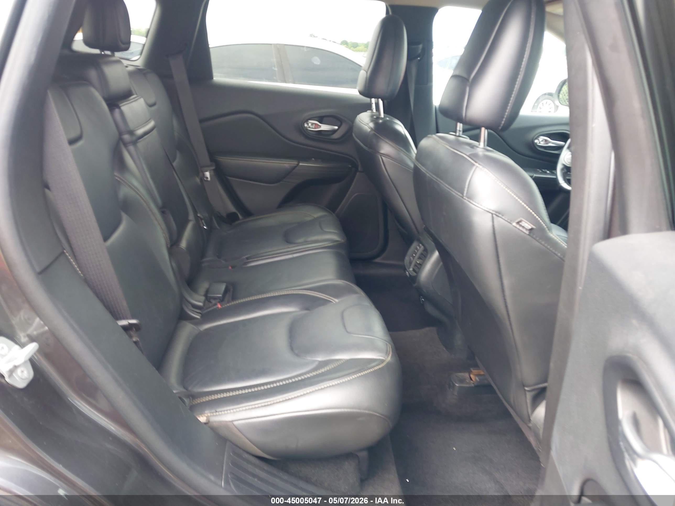 2015 Jeep Cherokee Limited Gray vin: 1C4PJLDS0FW700695