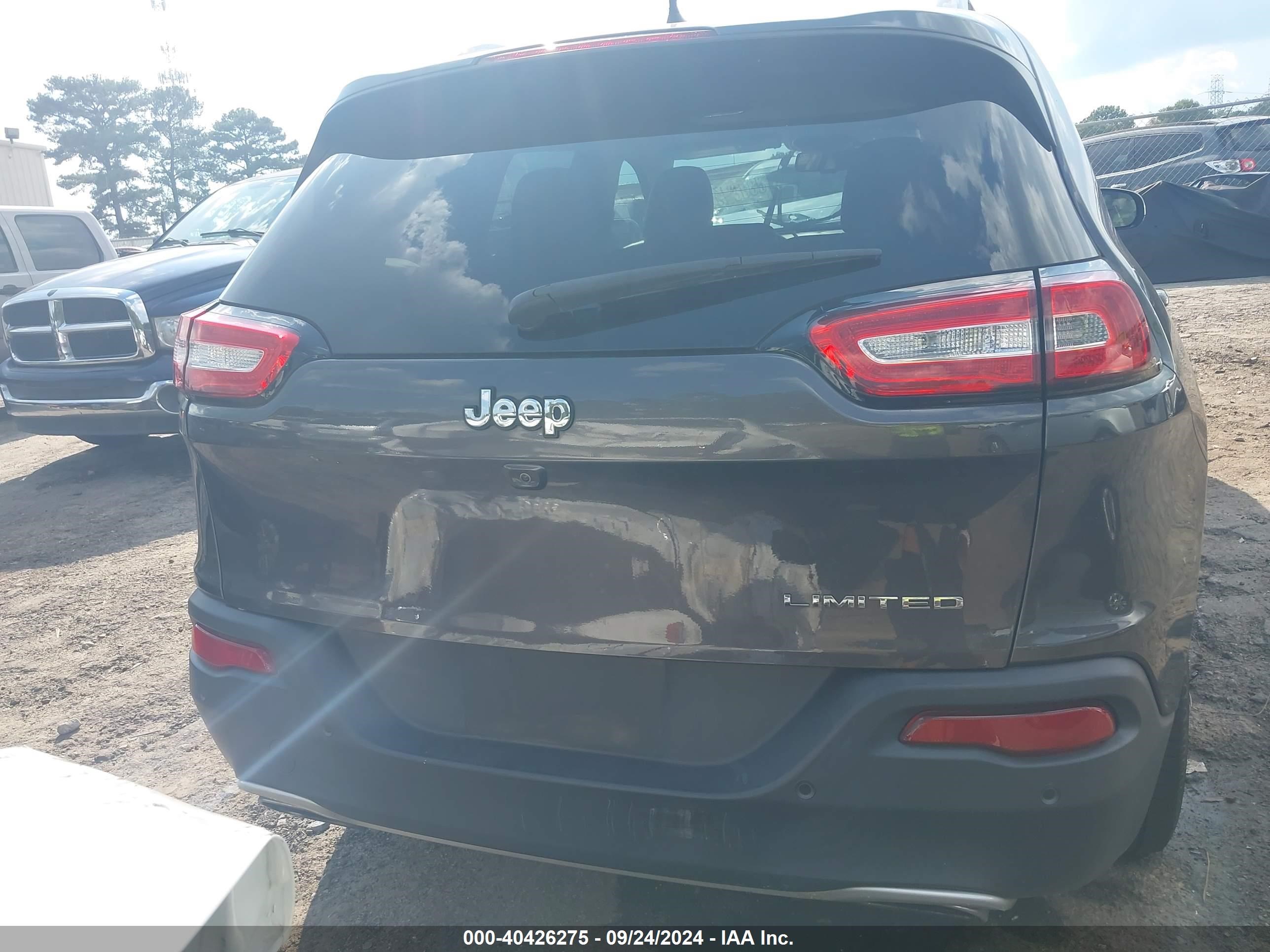2017 Jeep Cherokee Limited Fwd Gray vin: 1C4PJLDS0HW662131