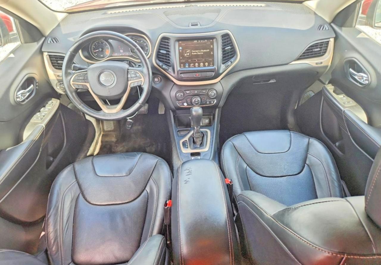 2014 Jeep Cherokee Limited Red vin: 1C4PJLDS1EW217344