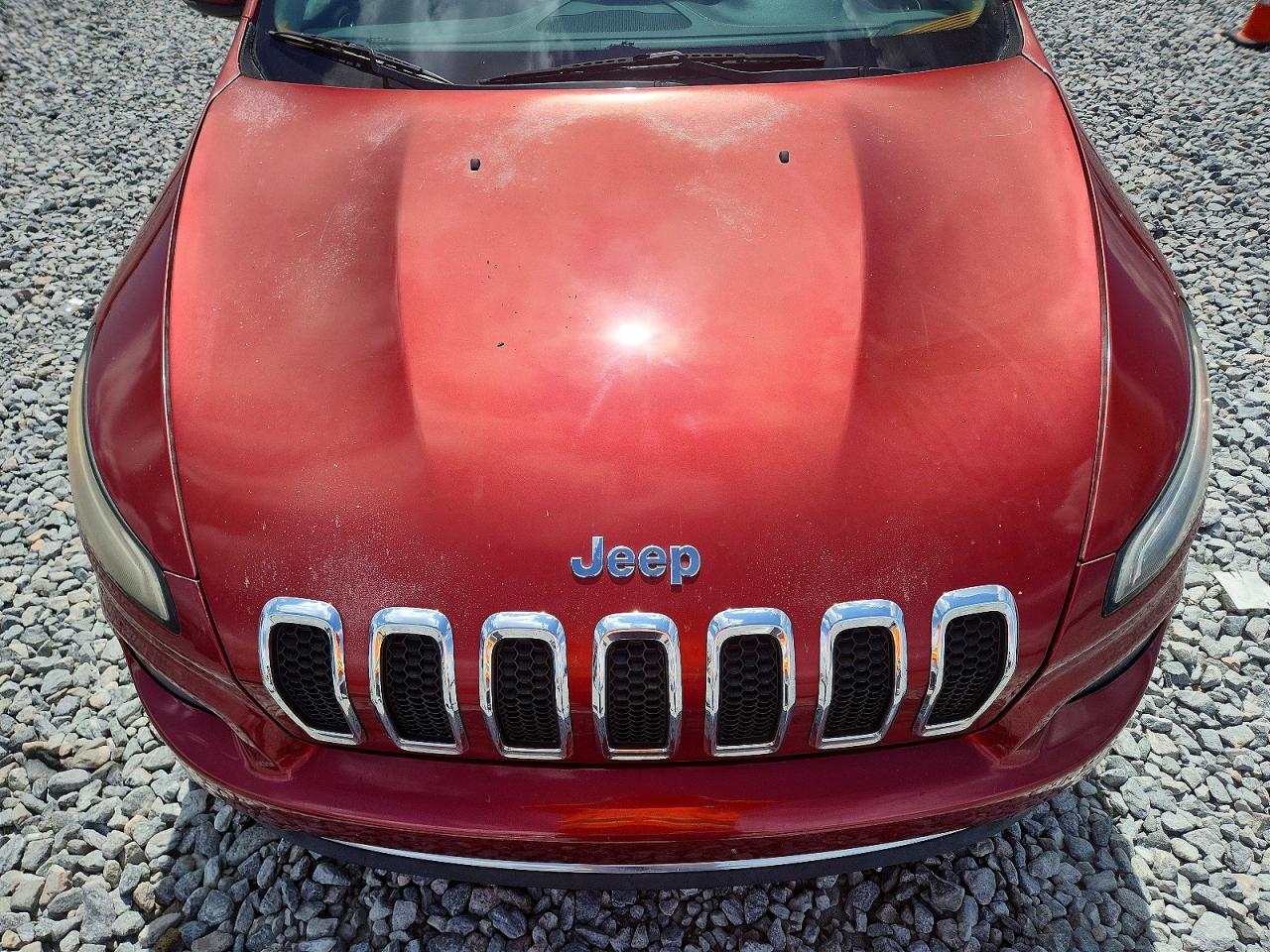 2014 Jeep Cherokee Limited Red vin: 1C4PJLDS1EW217344