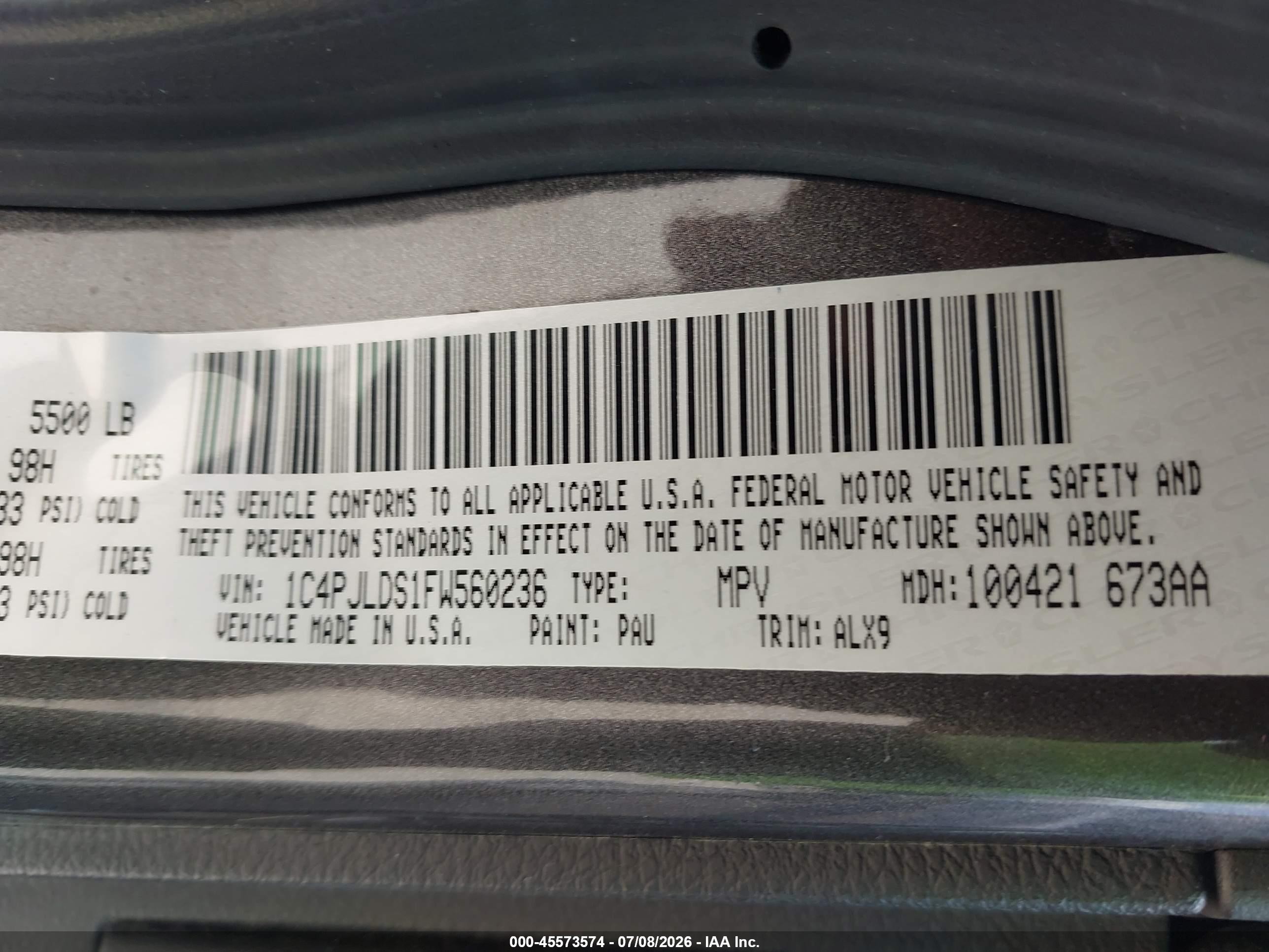 2015 Jeep Cherokee Limited Gray vin: 1C4PJLDS1FW560236