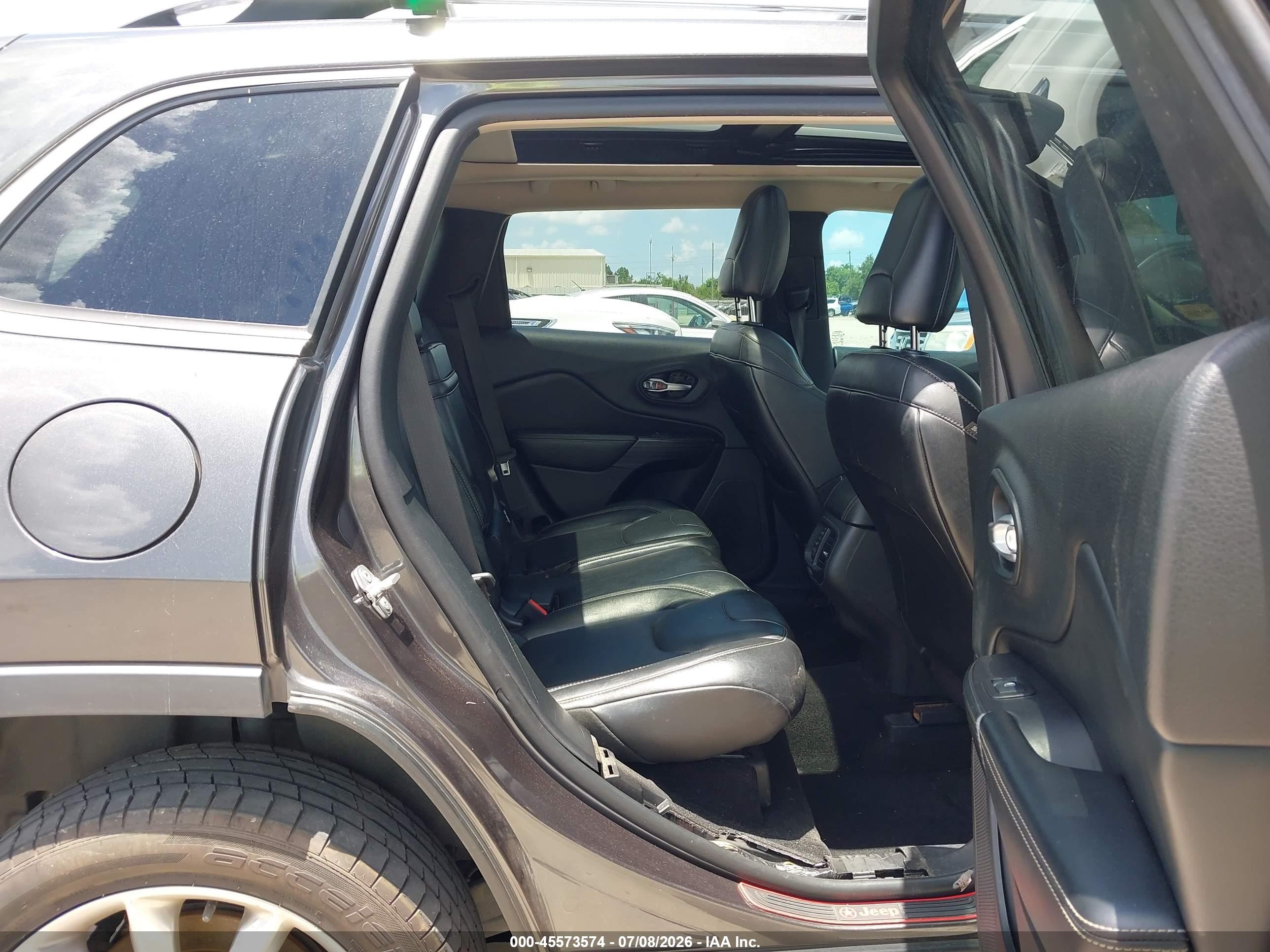 2015 Jeep Cherokee Limited Gray vin: 1C4PJLDS1FW560236