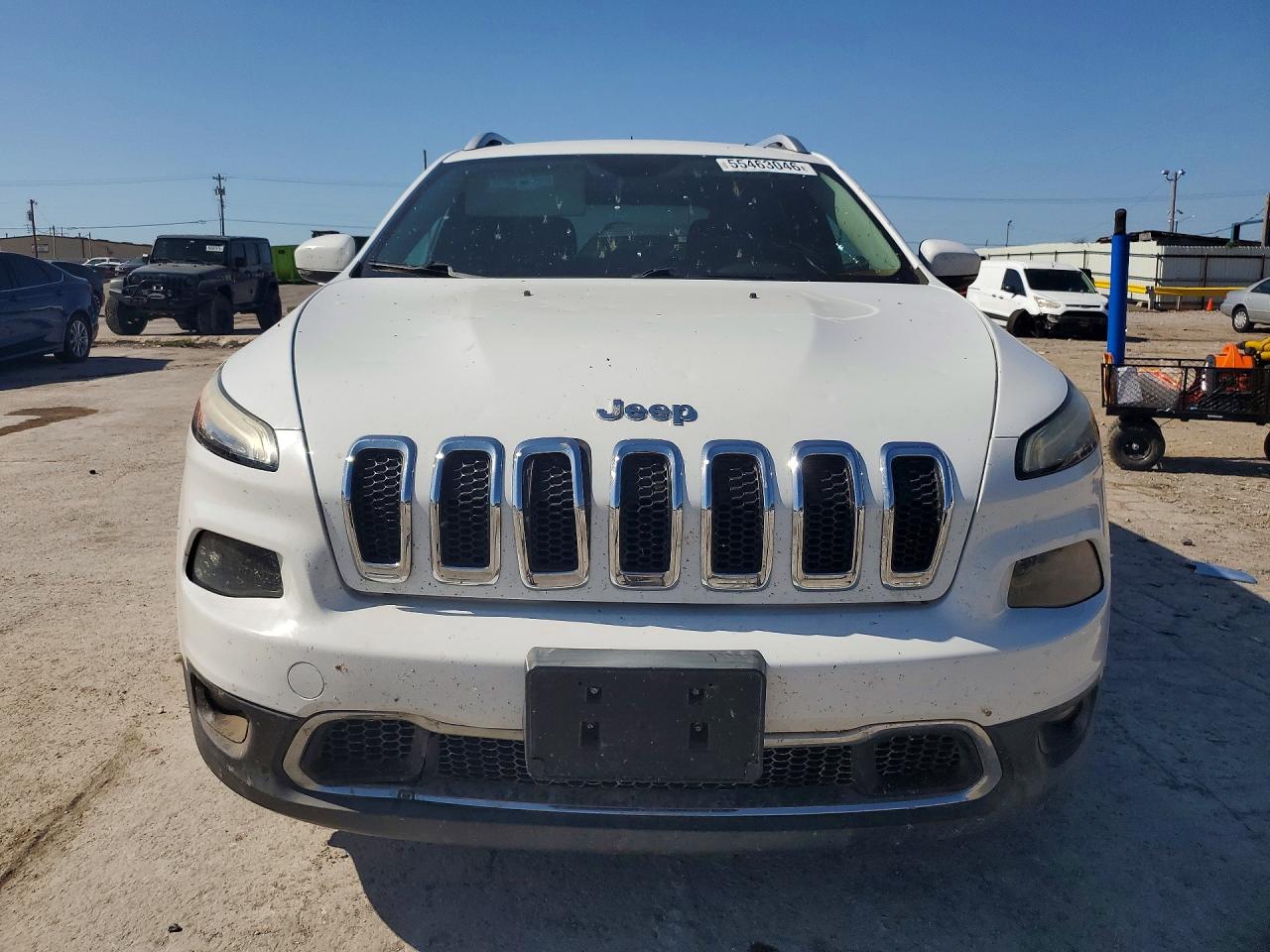 2014 Jeep Cherokee Limited Белый vin: 1C4PJLDS2EW114952