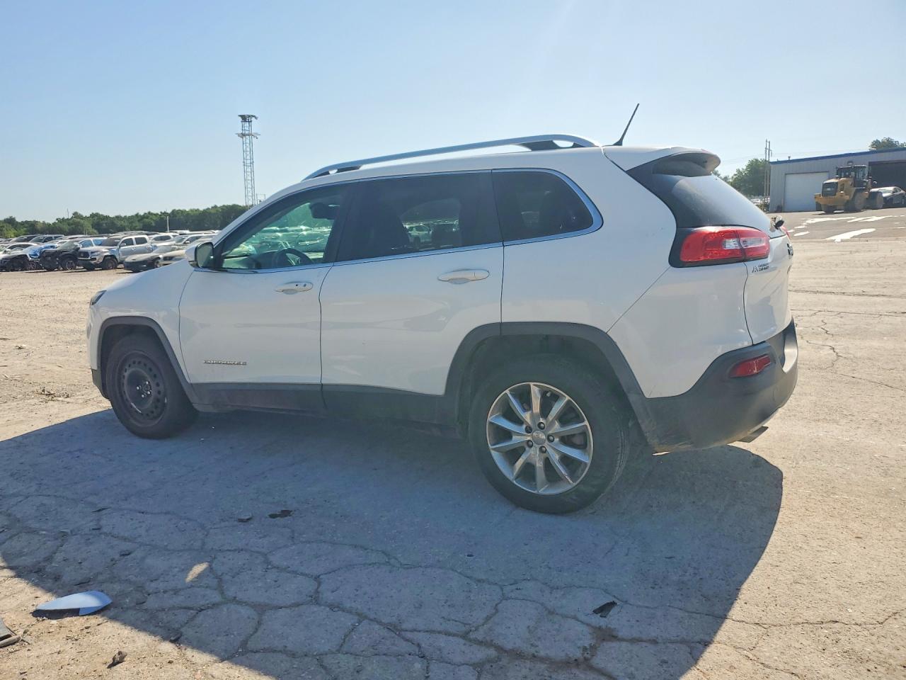2014 Jeep Cherokee Limited Белый vin: 1C4PJLDS2EW114952