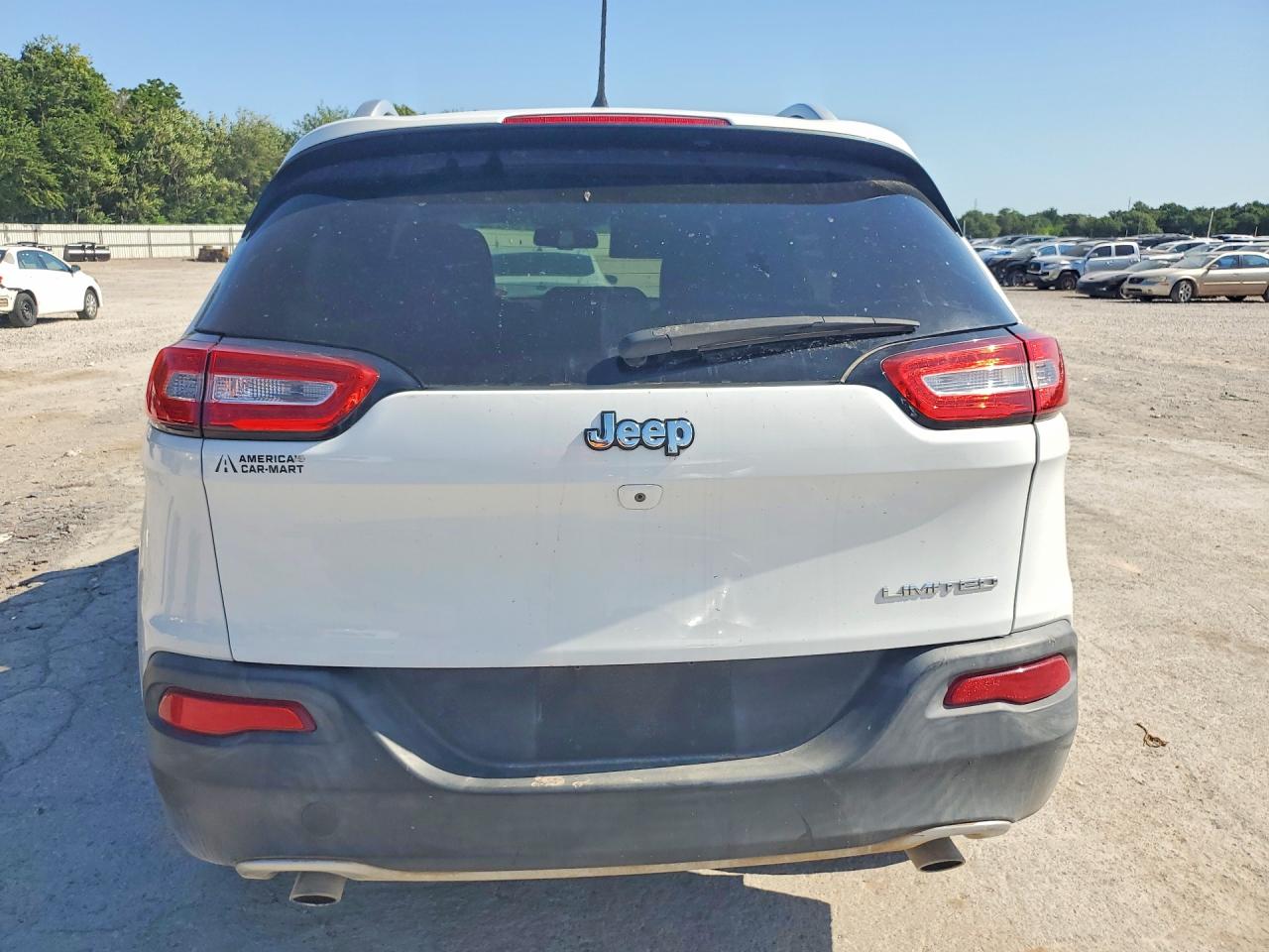 2014 Jeep Cherokee Limited Белый vin: 1C4PJLDS2EW114952