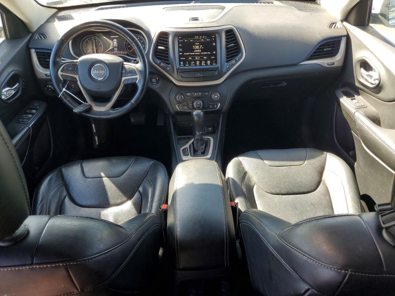 2015 Jeep Cherokee Limited White vin: 1C4PJLDS2FW525432