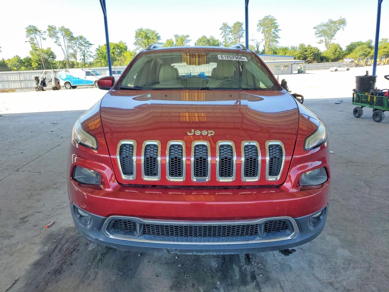 2015 Jeep Cherokee Limited Red vin: 1C4PJLDS2FW760994