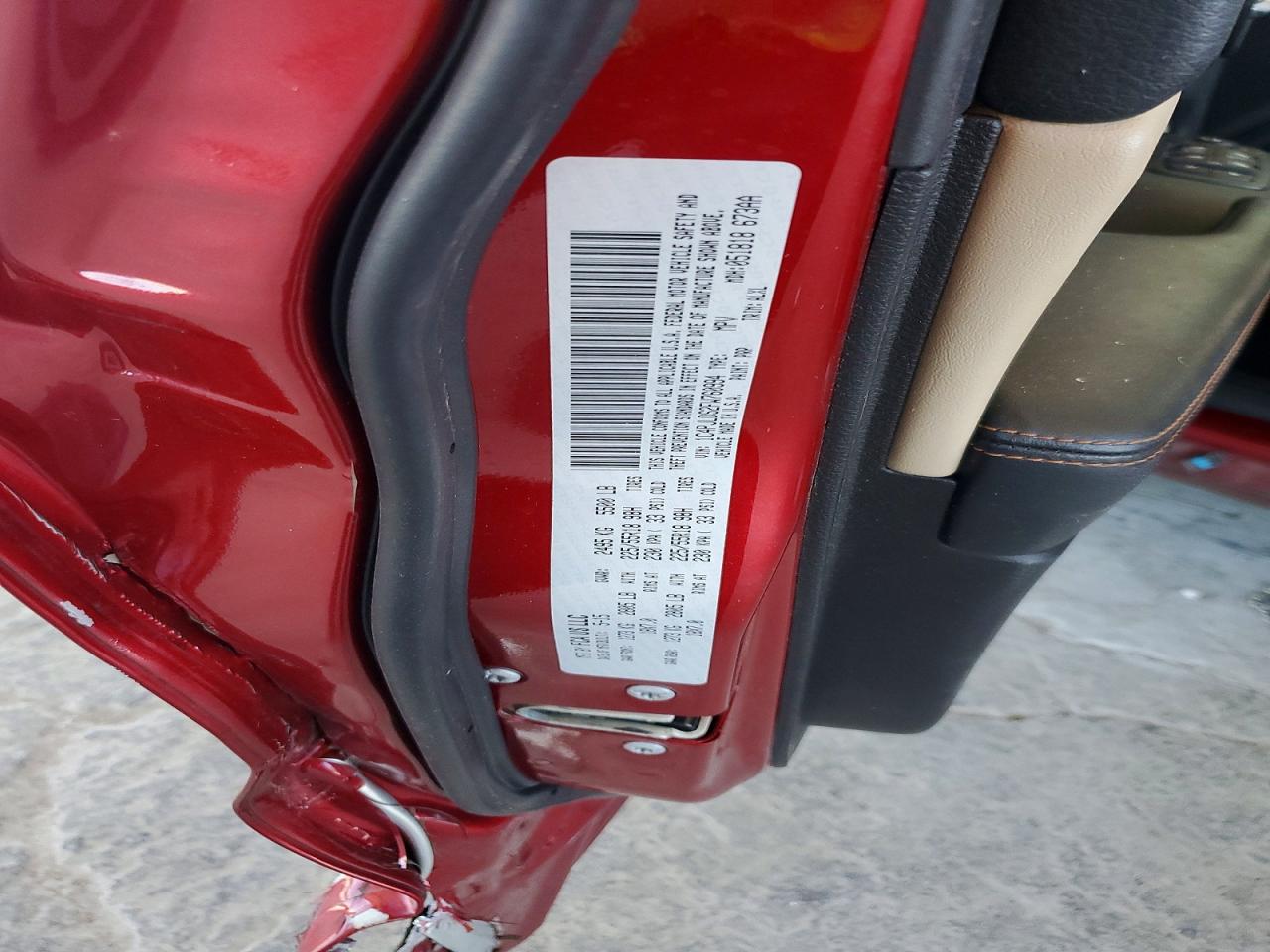 2015 Jeep Cherokee Limited Red vin: 1C4PJLDS2FW760994