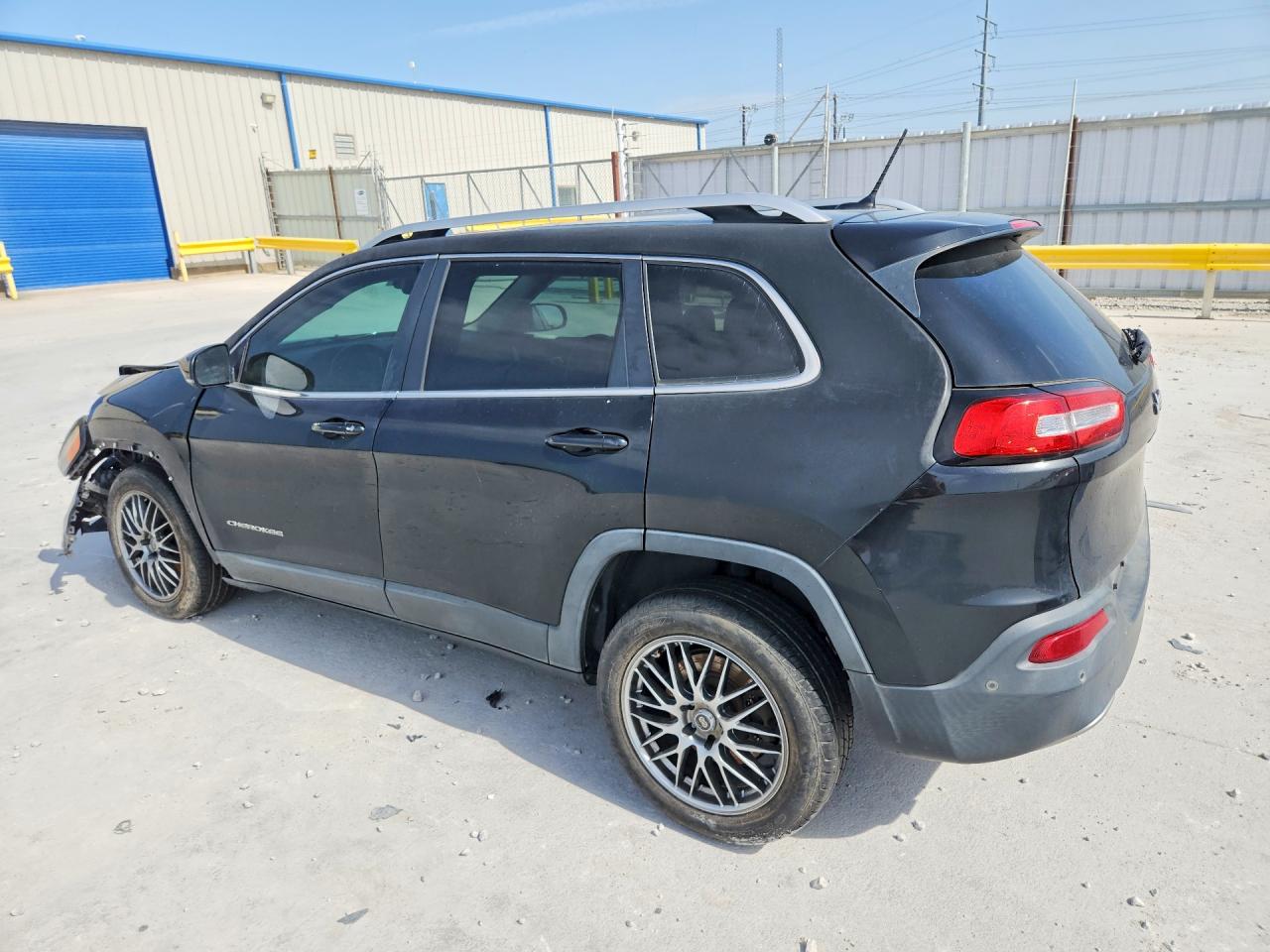 2014 Jeep Cherokee Limited Black vin: 1C4PJLDS3EW221363