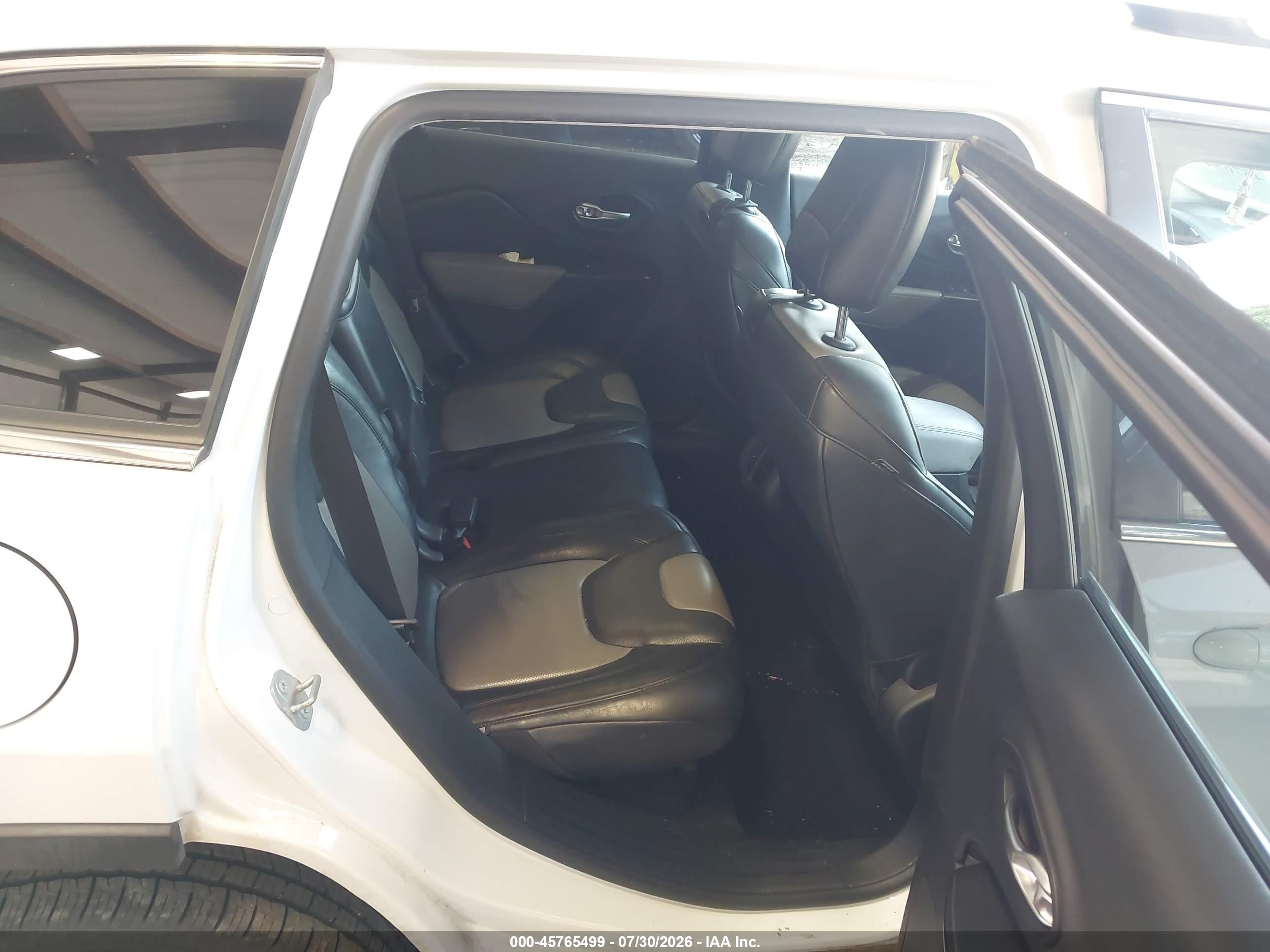 2014 Jeep Cherokee Limited Белый vin: 1C4PJLDS3EW272605