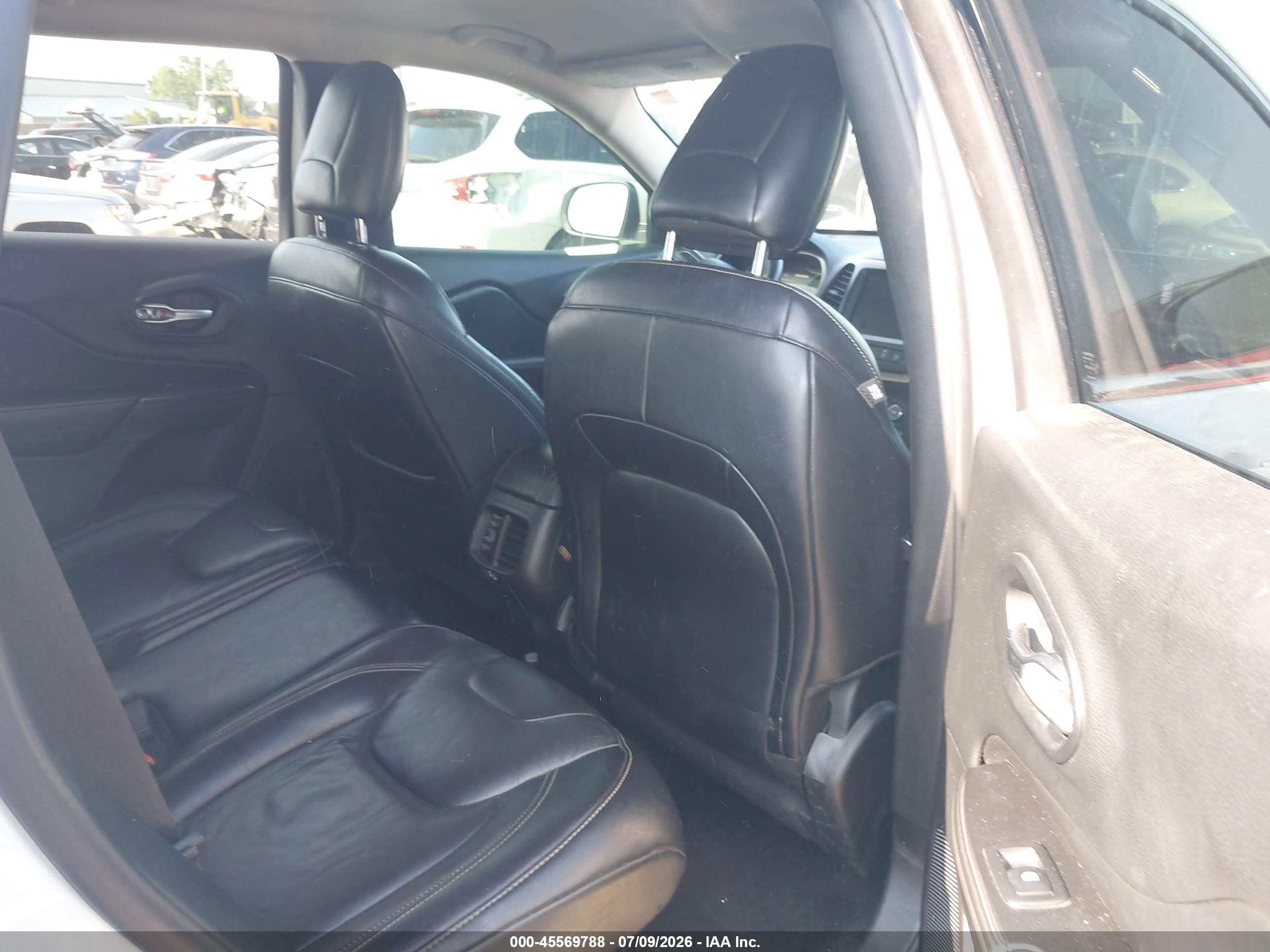 2014 Jeep Cherokee Limited White vin: 1C4PJLDS3EW292966