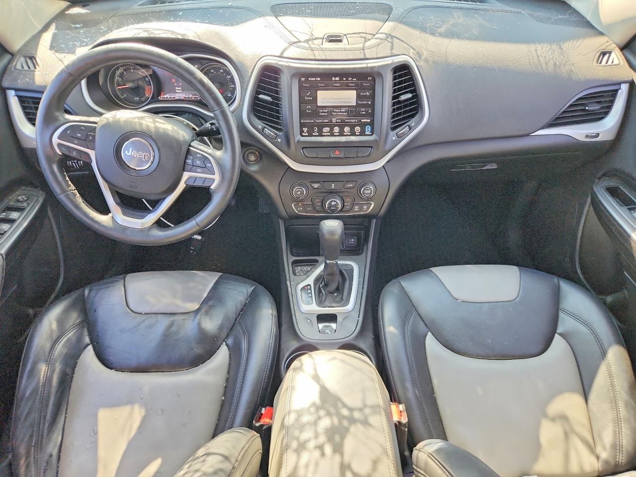 2014 Jeep Cherokee Limited Black vin: 1C4PJLDS4EW118341