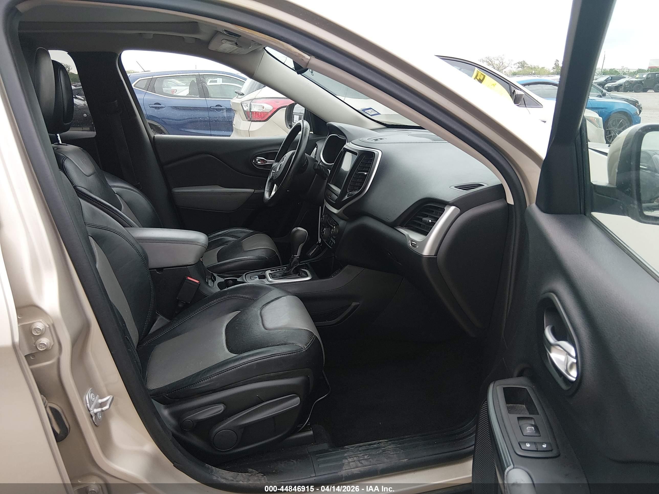 2014 Jeep Cherokee Limited Tan vin: 1C4PJLDS4EW279739