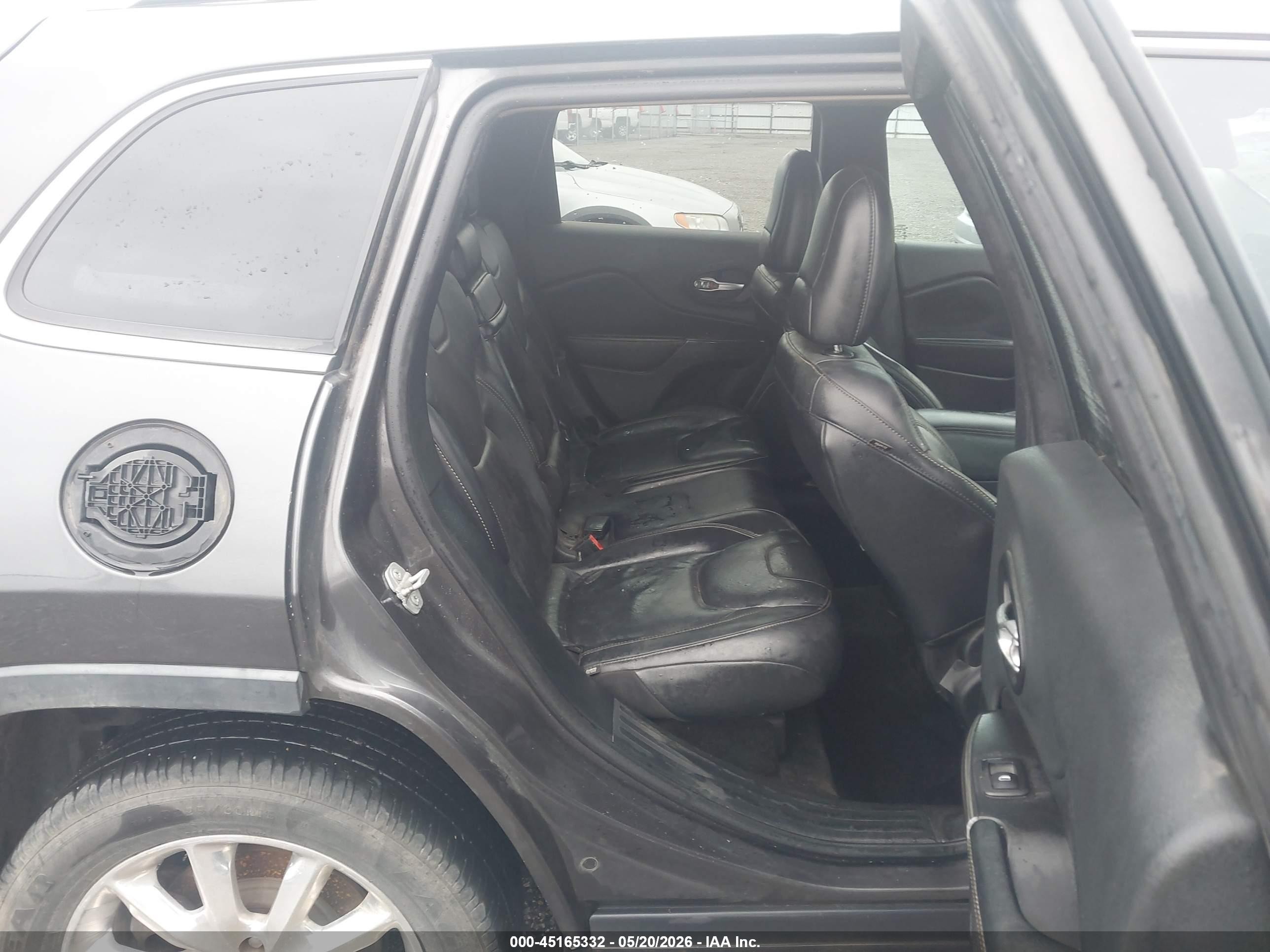 2015 Jeep Cherokee Limited Серый vin: 1C4PJLDS4FW525531