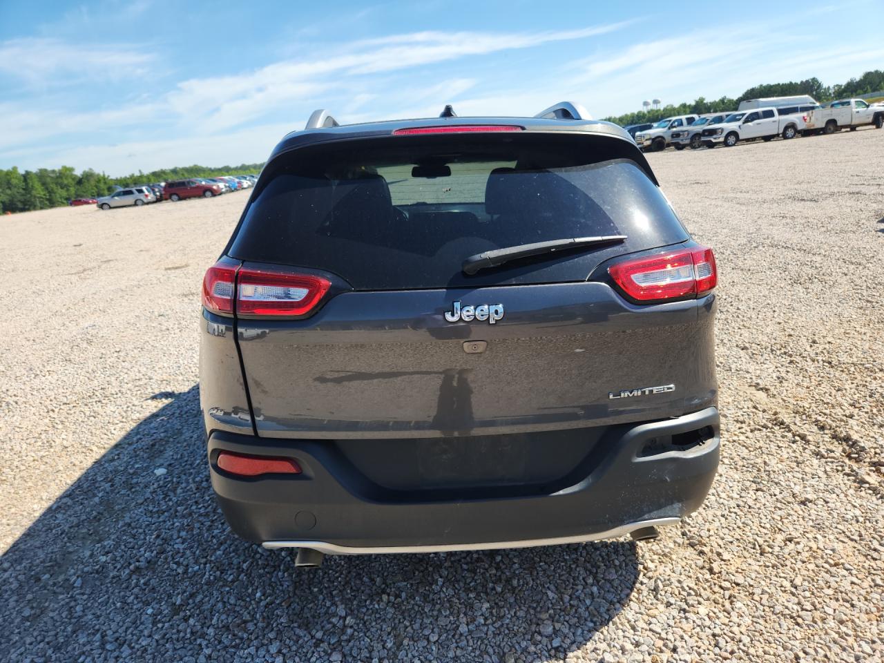 2014 Jeep Cherokee Limited Gray vin: 1C4PJLDS5EW155575