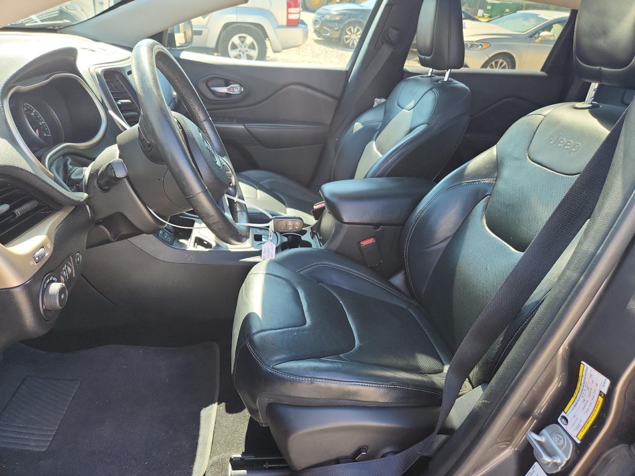 2014 Jeep Cherokee Limited Gray vin: 1C4PJLDS5EW155575