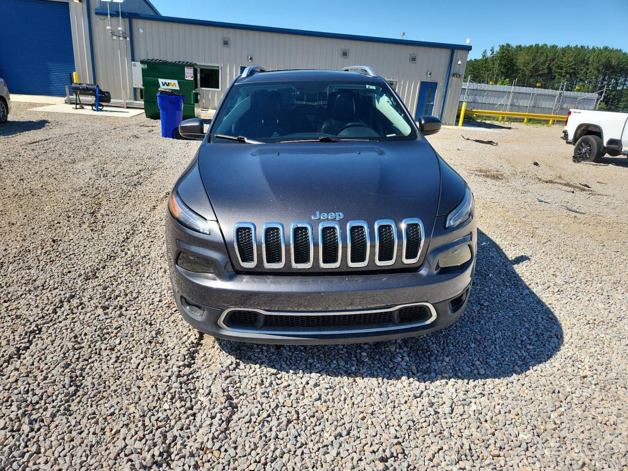 2014 Jeep Cherokee Limited Gray vin: 1C4PJLDS5EW155575