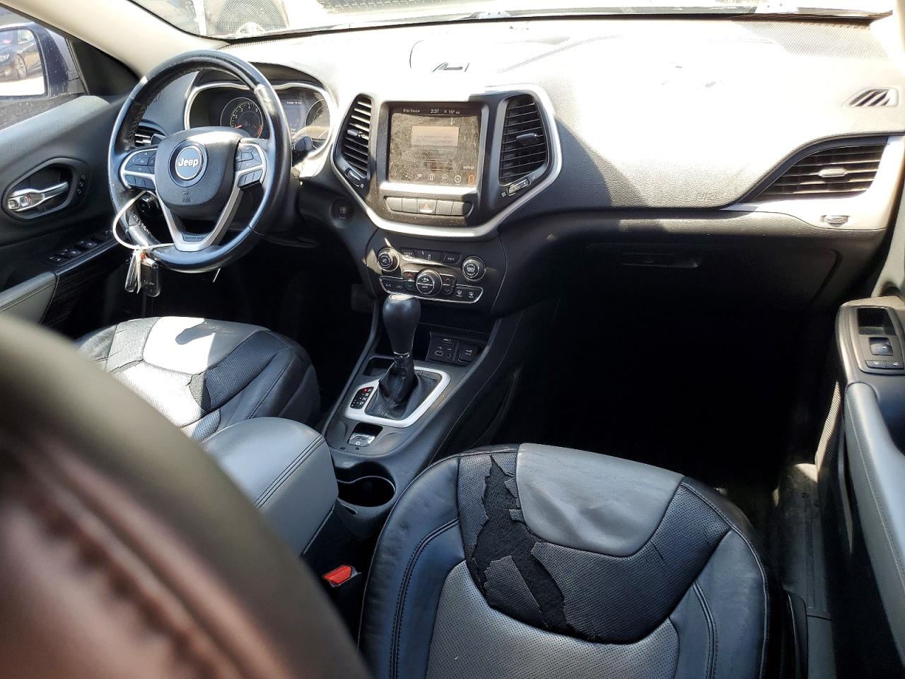 2014 Jeep Cherokee Limited Silver vin: 1C4PJLDS5EW164454