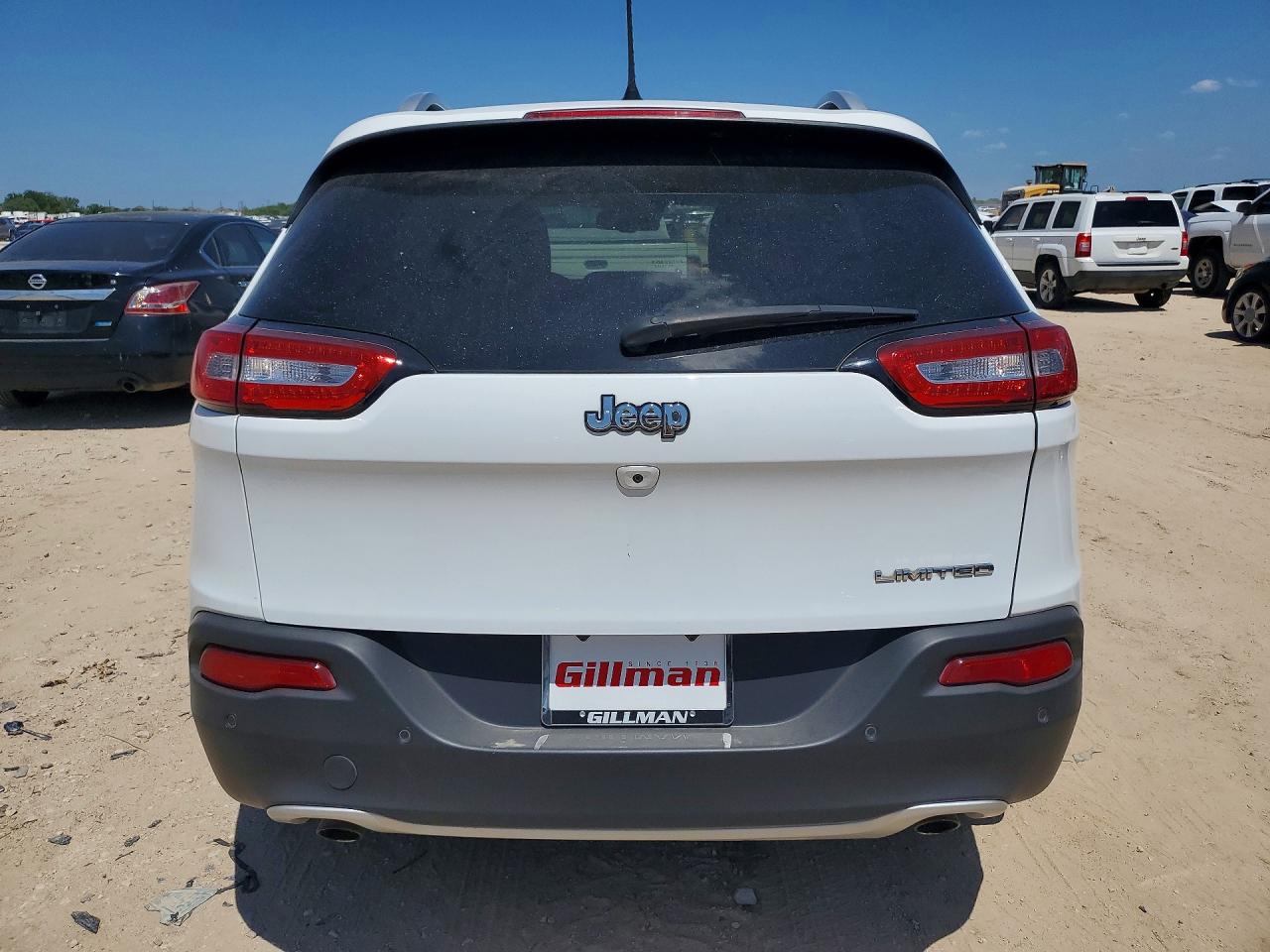2014 Jeep Cherokee Limited White vin: 1C4PJLDS5EW200272