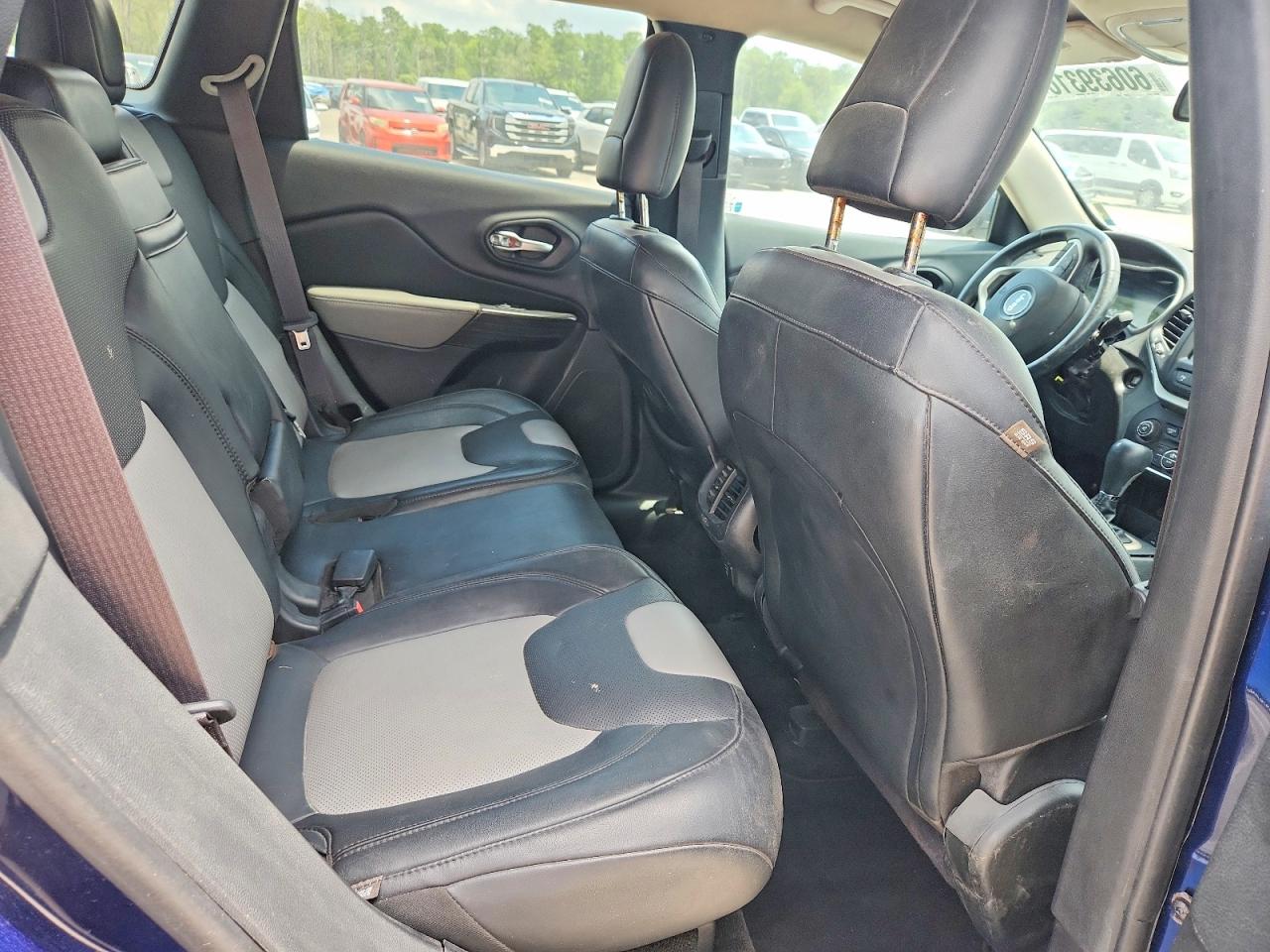 2014 Jeep Cherokee Limited Синий vin: 1C4PJLDS5EW256289