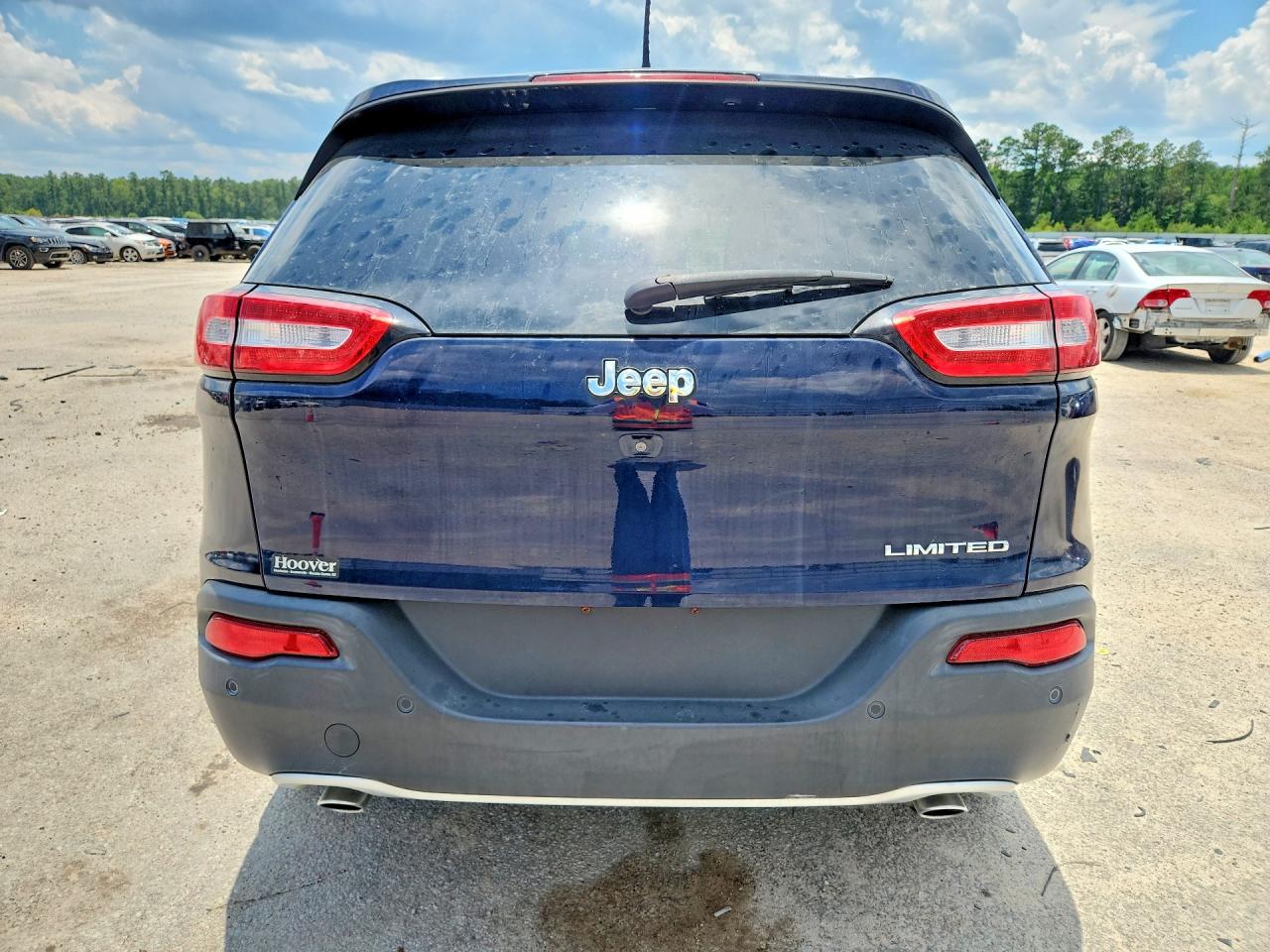 2014 Jeep Cherokee Limited Синий vin: 1C4PJLDS5EW256289