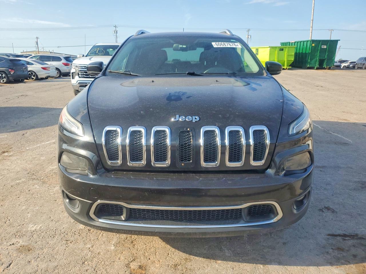 2015 Jeep Cherokee Limited Black vin: 1C4PJLDS5FW585172