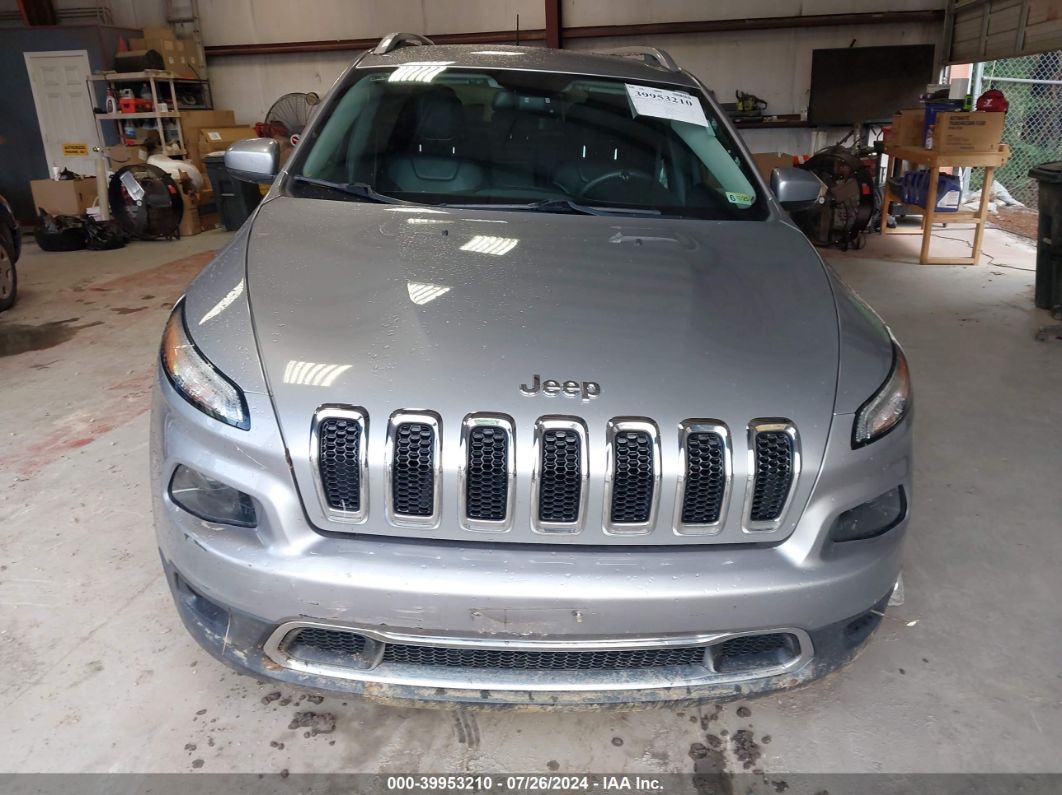 2017 Jeep Cherokee Limited Fwd Gray vin: 1C4PJLDS5HW535925