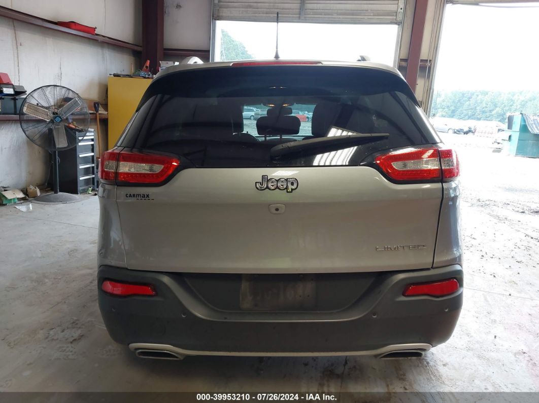 2017 Jeep Cherokee Limited Fwd Gray vin: 1C4PJLDS5HW535925