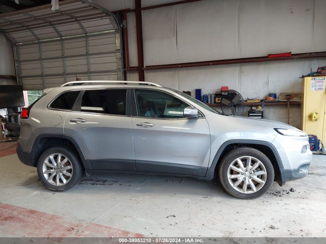 2017 Jeep Cherokee Limited Fwd Gray vin: 1C4PJLDS5HW535925