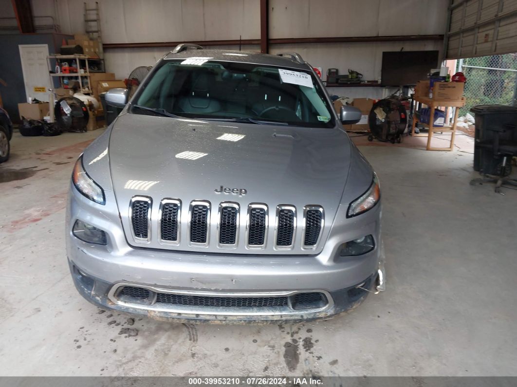 2017 Jeep Cherokee Limited Fwd Gray vin: 1C4PJLDS5HW535925