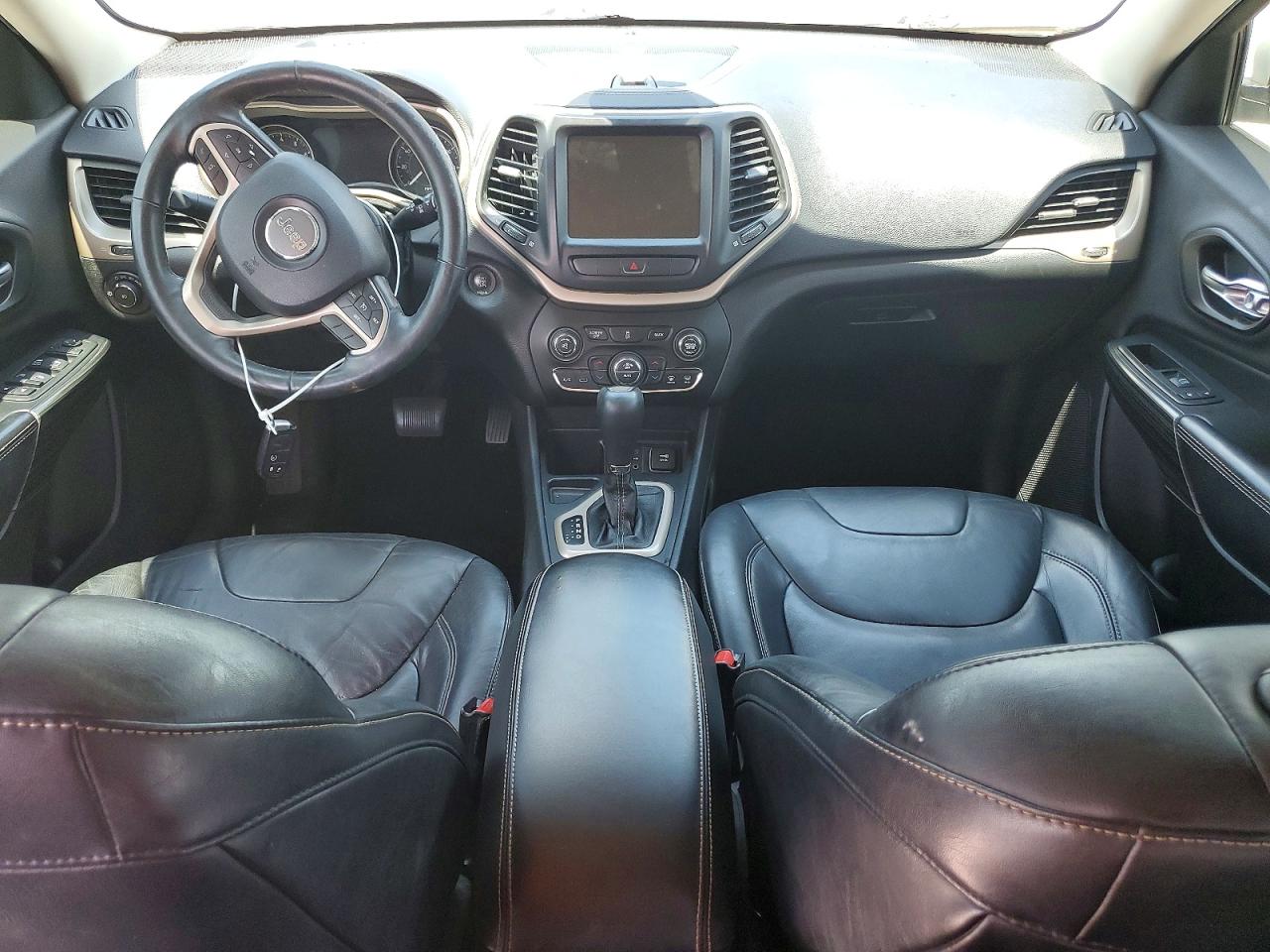 2014 Jeep Cherokee Limited White vin: 1C4PJLDS6EW118535