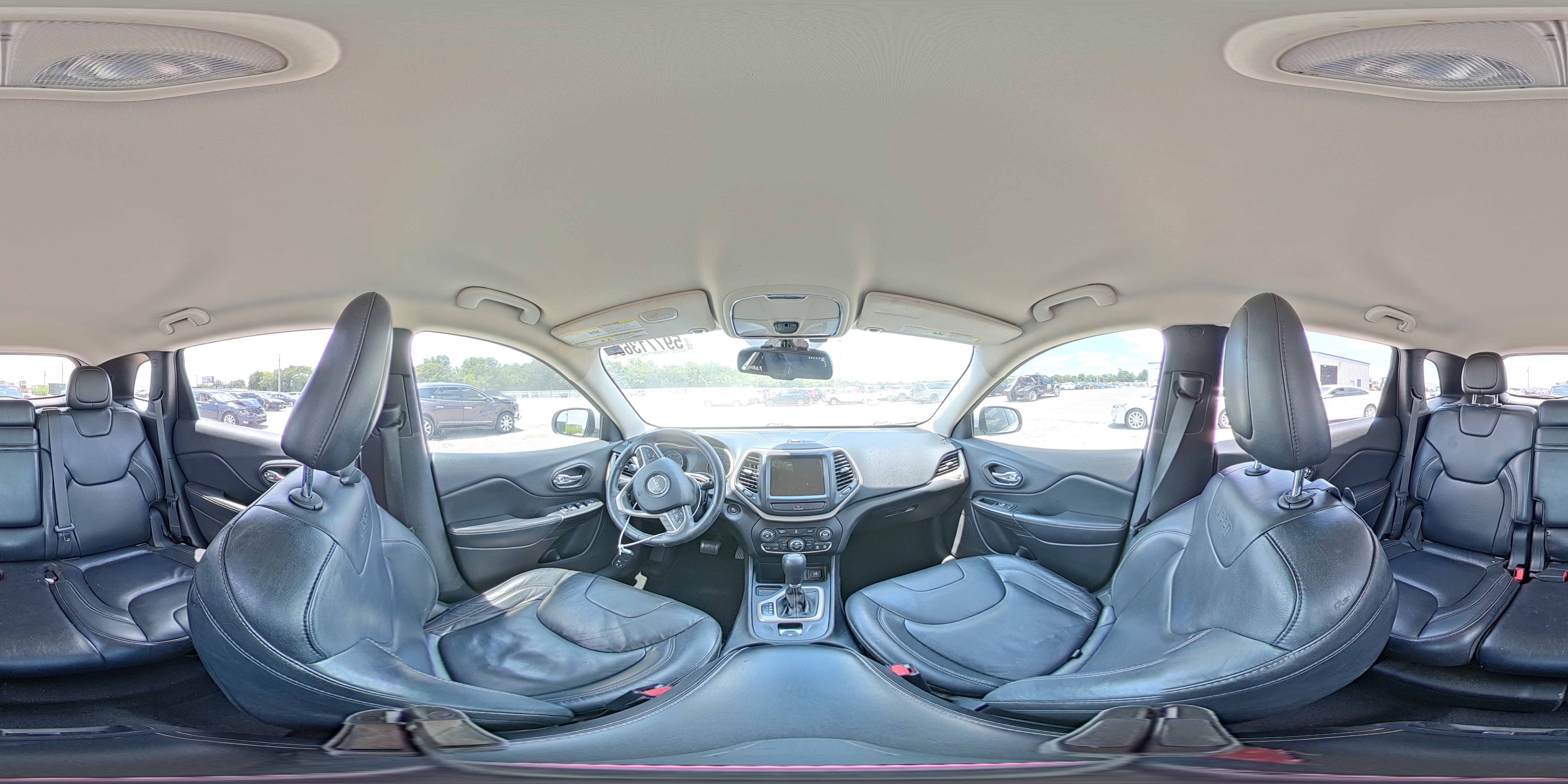 2014 Jeep Cherokee Limited White vin: 1C4PJLDS6EW118535
