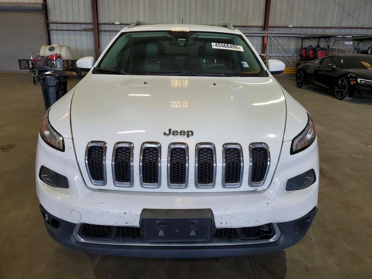 2014 Jeep Cherokee Limited White vin: 1C4PJLDS6EW154905