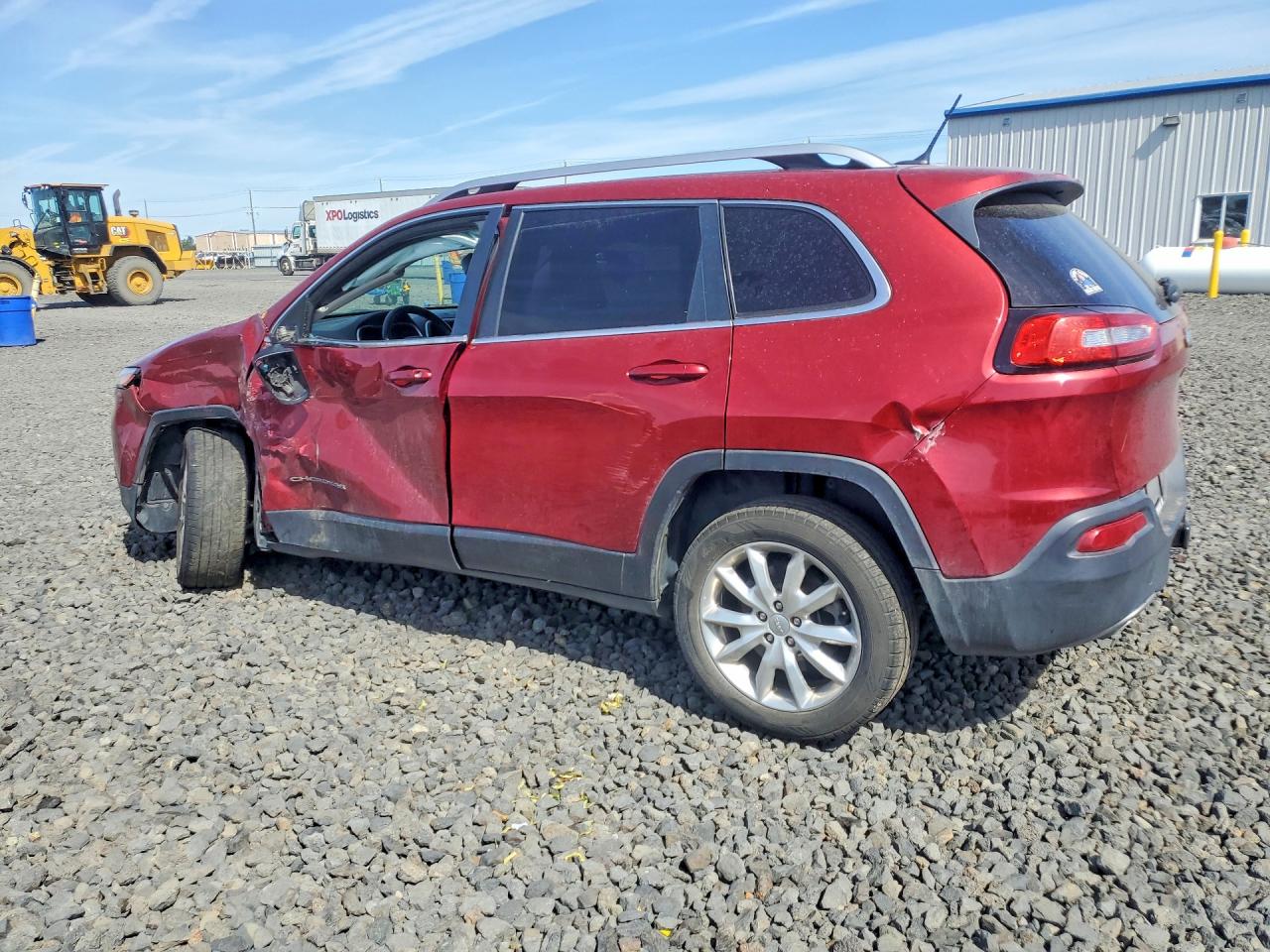 2014 Jeep Cherokee Limited Red vin: 1C4PJLDS6EW283422