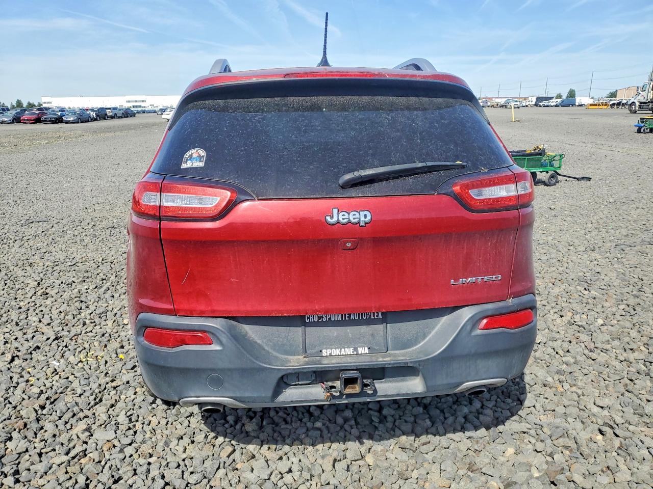 2014 Jeep Cherokee Limited Red vin: 1C4PJLDS6EW283422