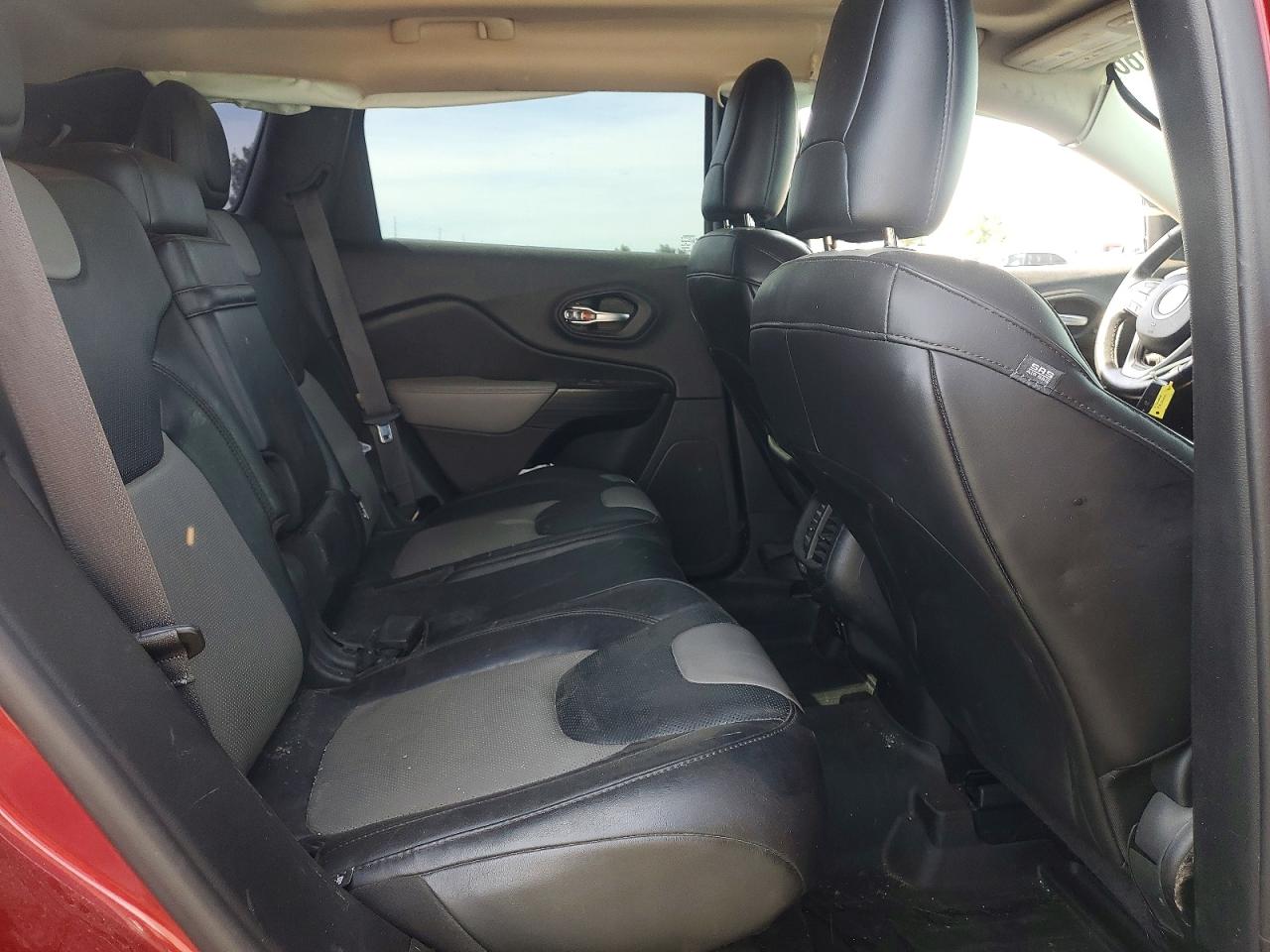 2014 Jeep Cherokee Limited Red vin: 1C4PJLDS6EW283422
