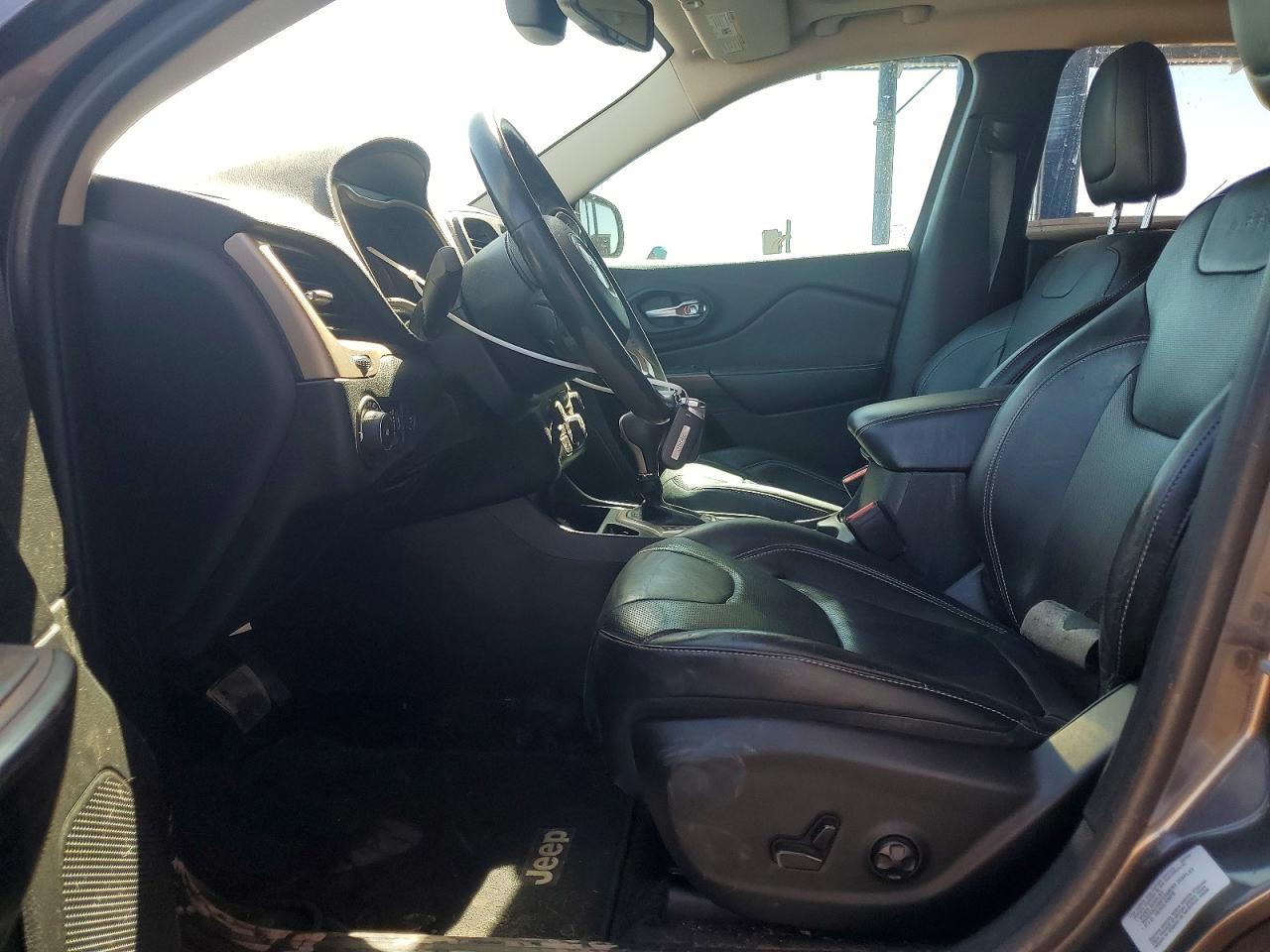 2015 Jeep Cherokee Limited Charcoal vin: 1C4PJLDS6FW530651