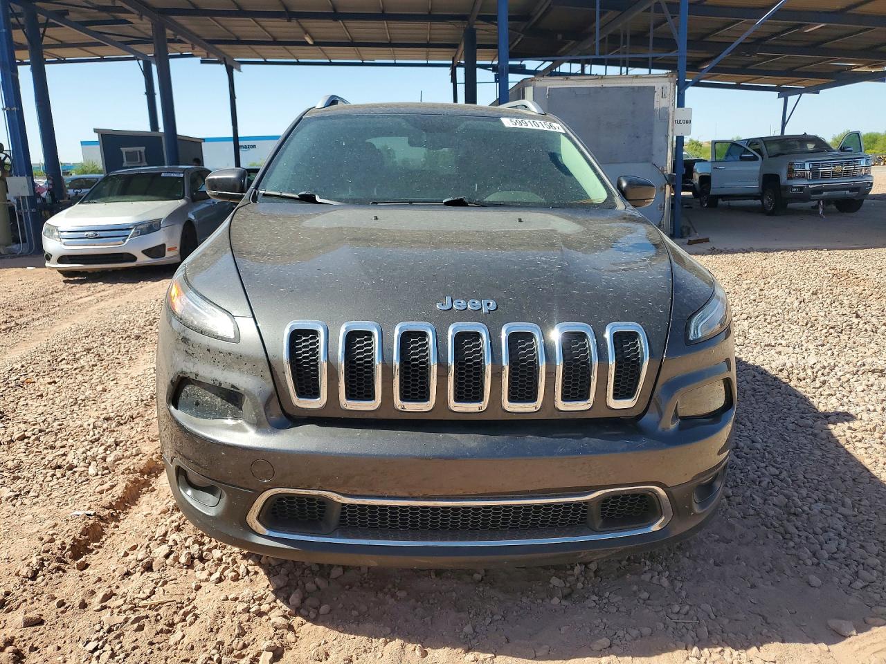 2015 Jeep Cherokee Limited Charcoal vin: 1C4PJLDS6FW530651